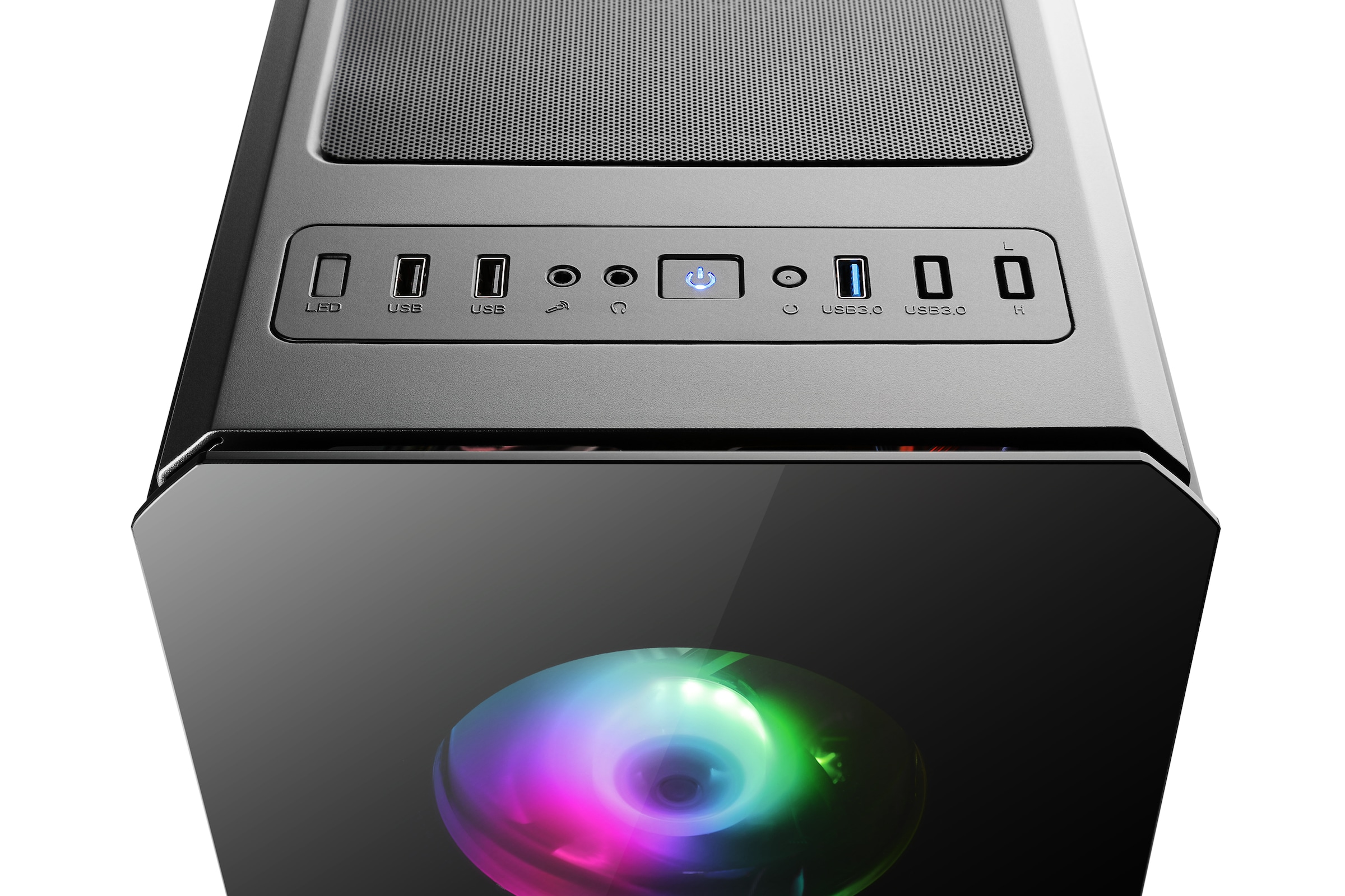 CSL Gaming-PC-Komplettsystem »Theseus V24648« 27 ″ AMD Ryzen 5 GeForce RTX 3050 32 GB RAM 1.000 GB SSD