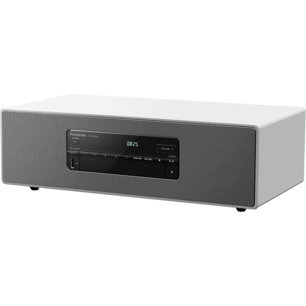 Panasonic Stereoanlage »SC-DM504«, (Bluetooth UKW mit RDS-Digitalradio (DAB+) 40 W), HiFi Micro System mit 40W, CD, Bluetooth, DAB+