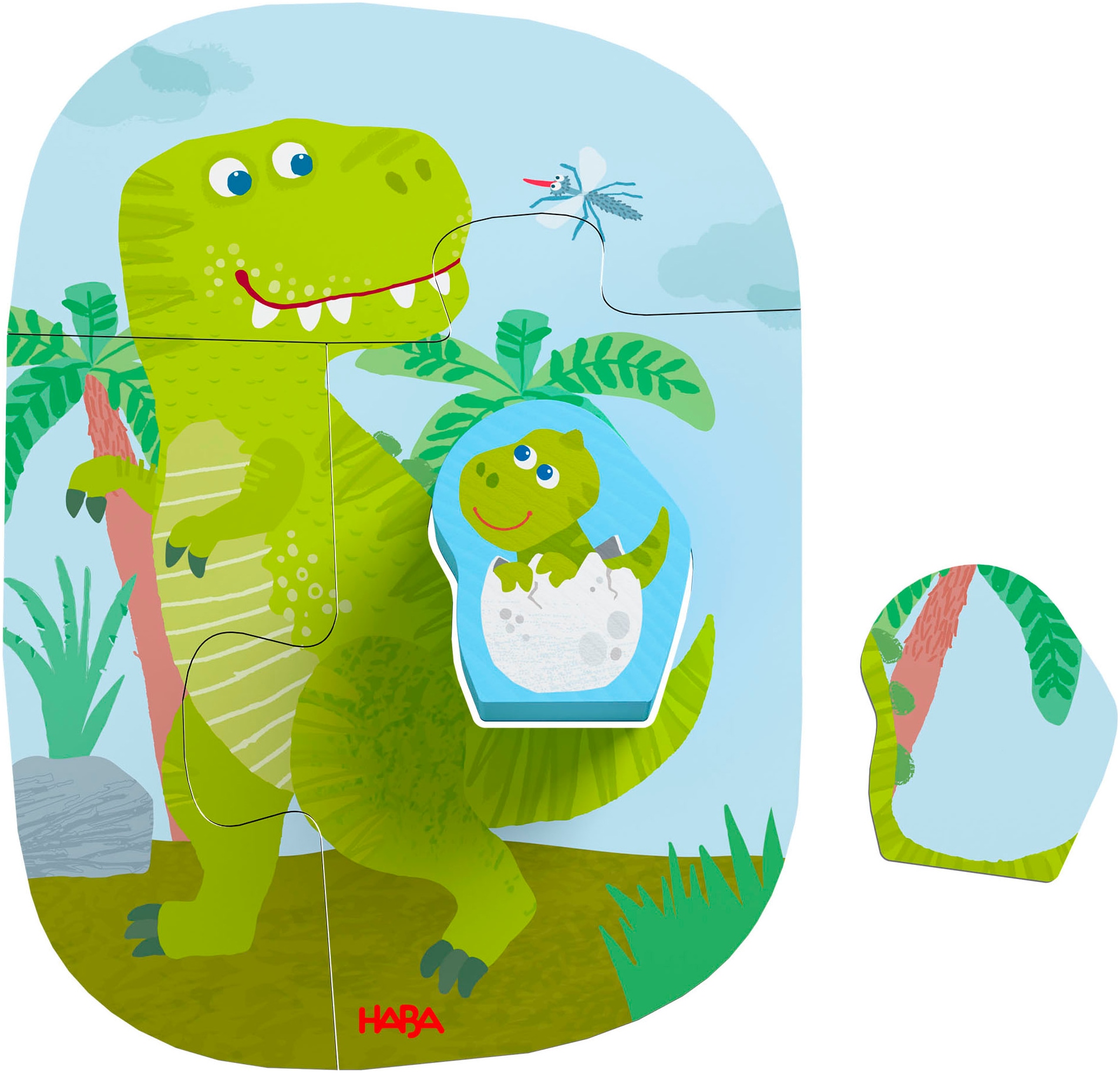 Haba Puzzle »4 erste Puzzles Dinos«