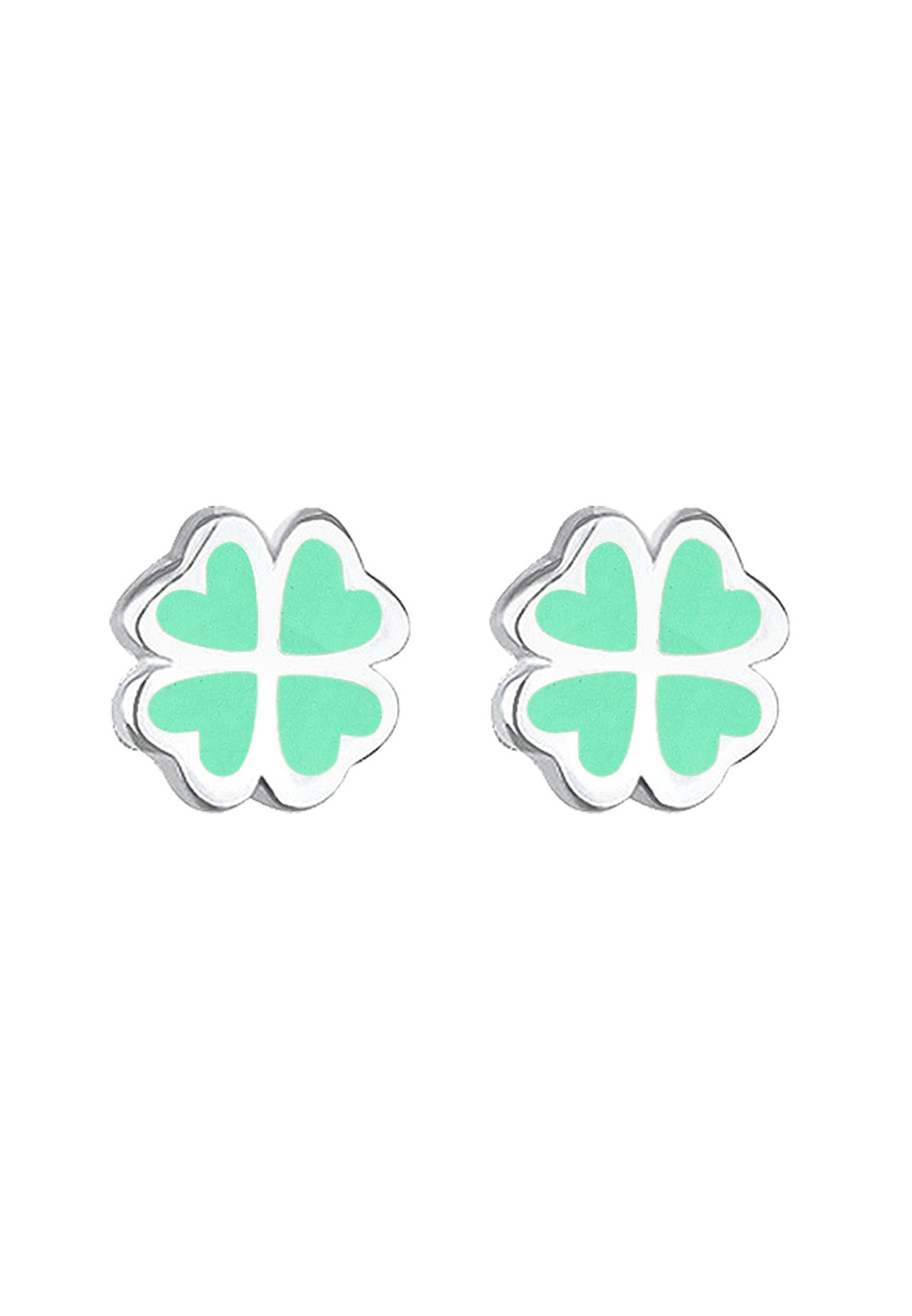 Elli Paar Ohrstecker »Ohrringe Ohrstecker Kinder Kleeblatt 925 Sterling Silber«