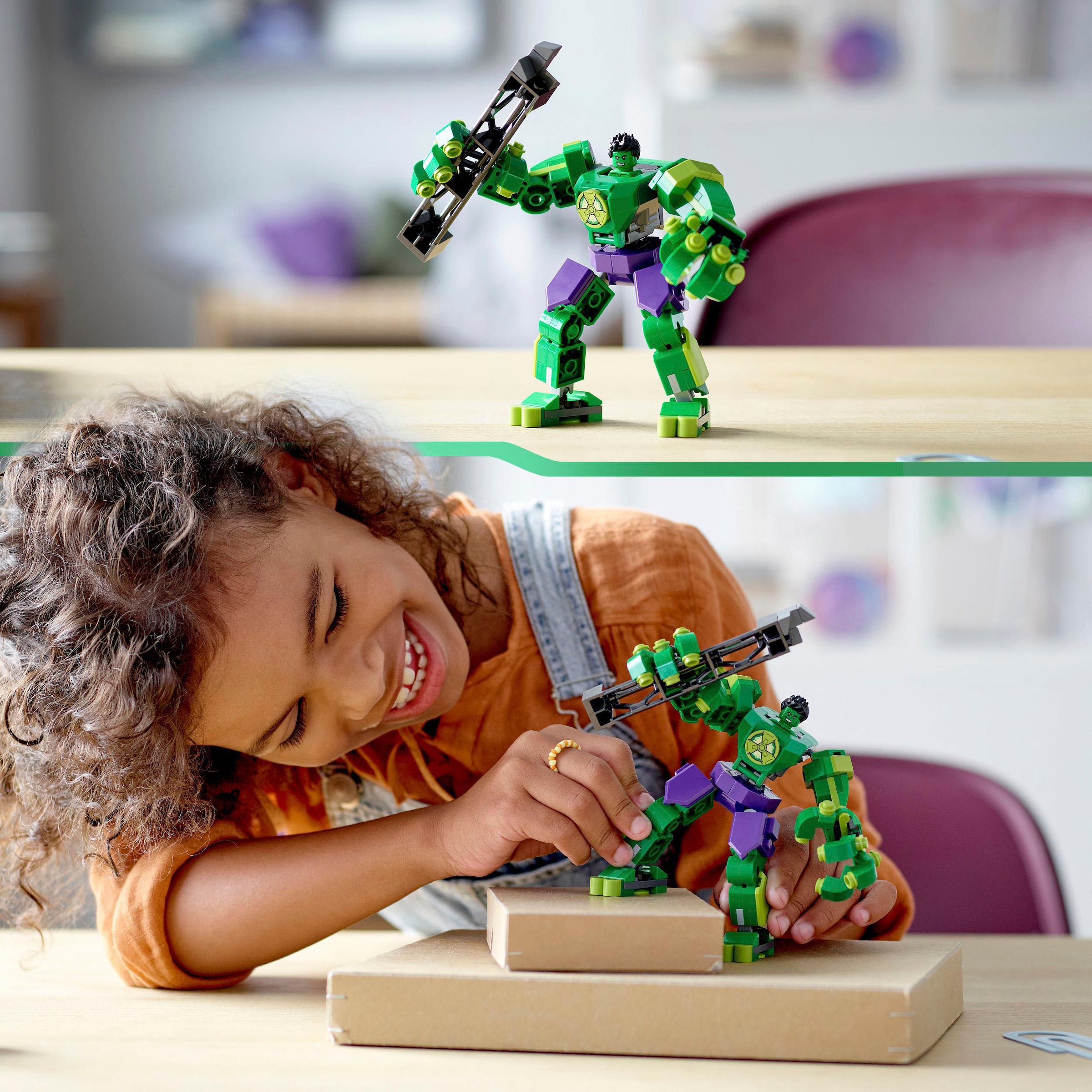 LEGO® Konstruktionsspielsteine »Hulk Mech (76241), LEGO® Marvel«, (138 St.), Made in Europe