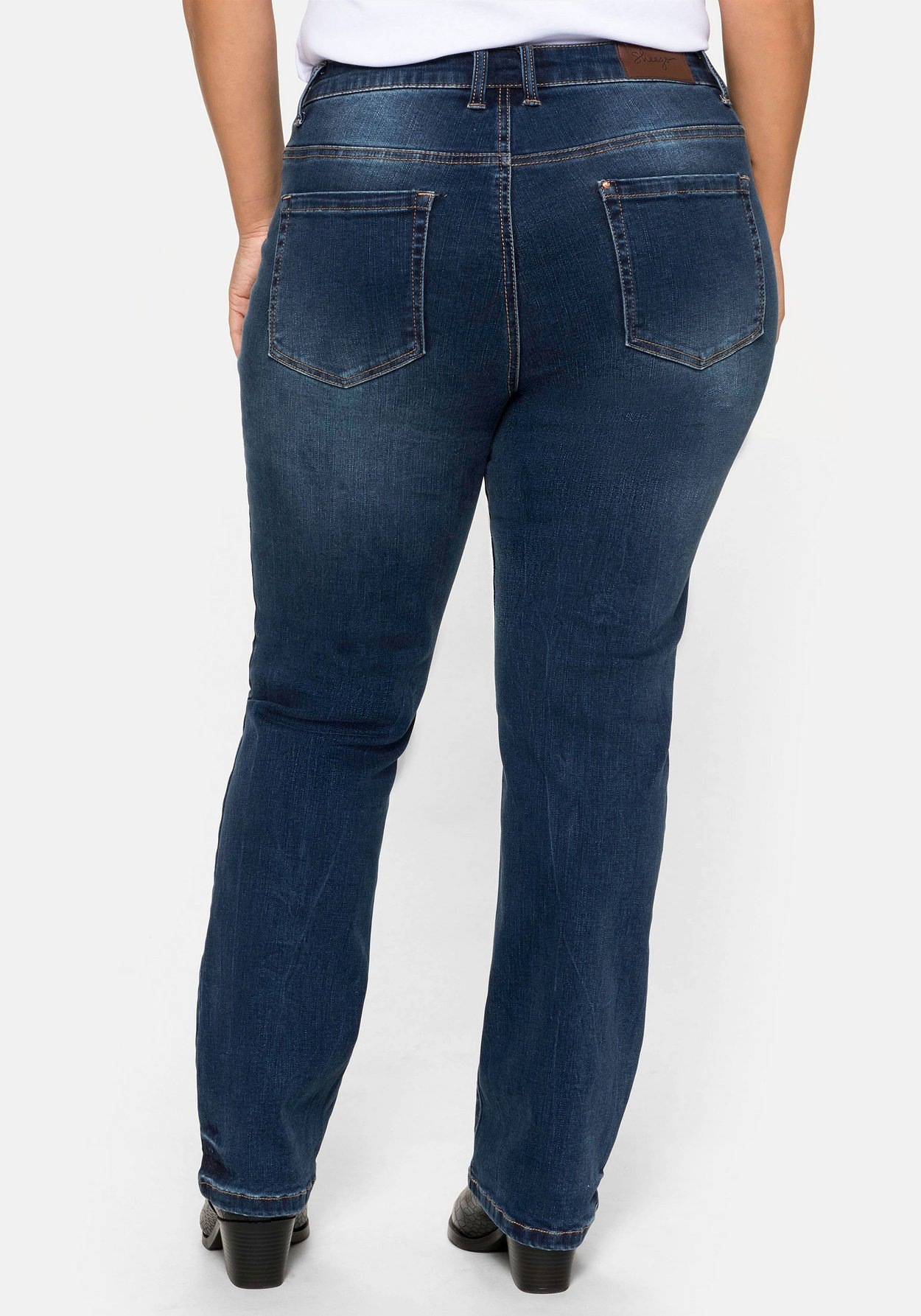 Sheego Gerade Jeans »Jeans mit Bodyforming-Effekt«