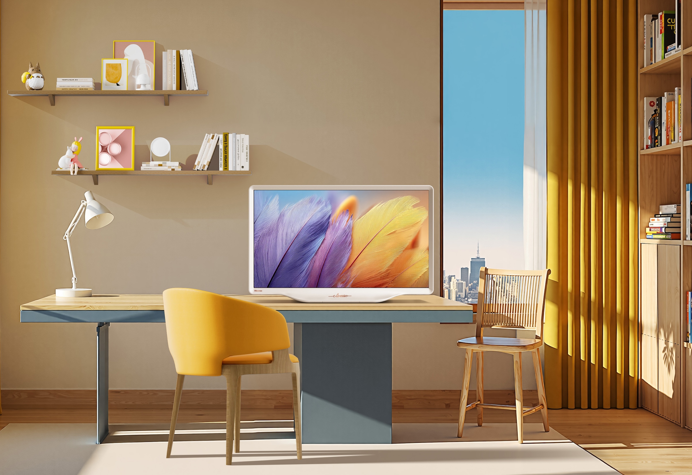 Hisense QLED-Fernseher »43S5DQ« 108 cm/43 ″ Smart-TV