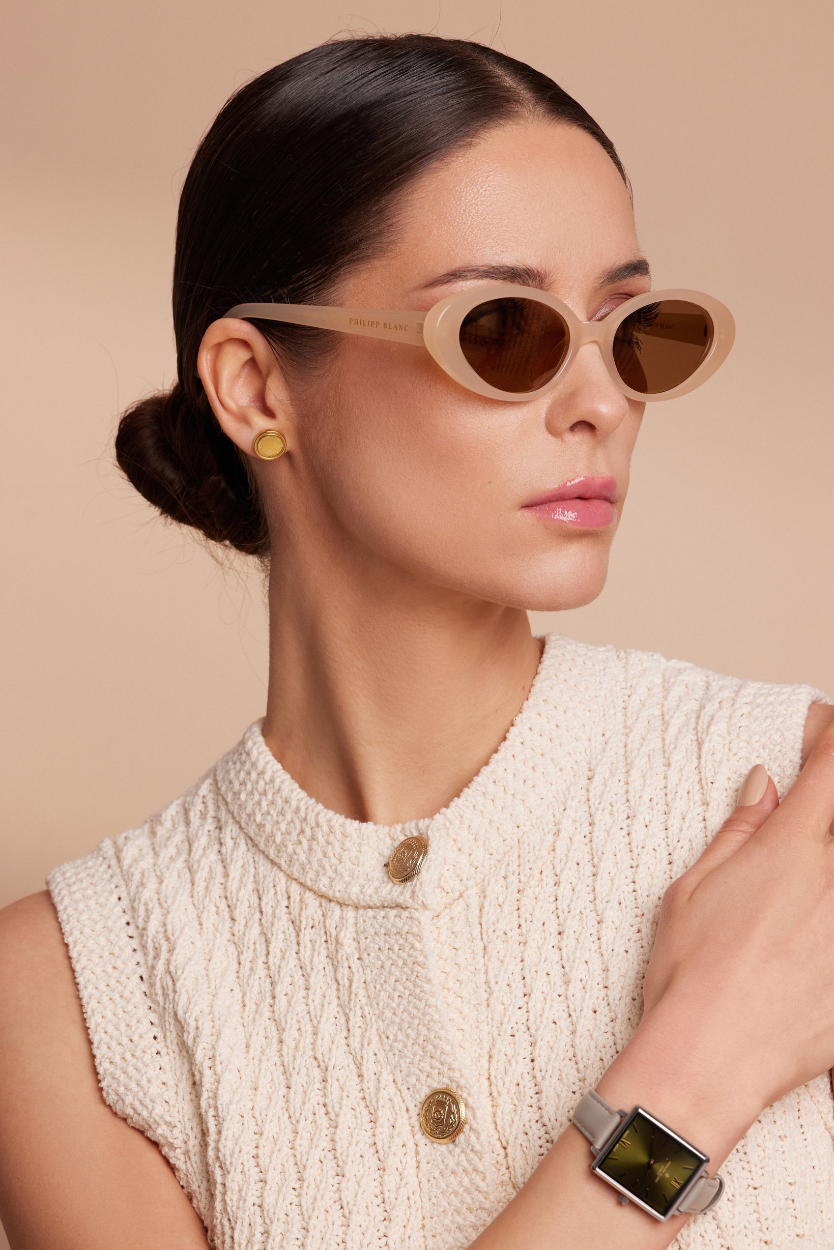PHILIPP BLANC Sonnenbrille »PA02-03« Glas 0,74 mm, polarisierte Gläser, UV400, CAT3.0