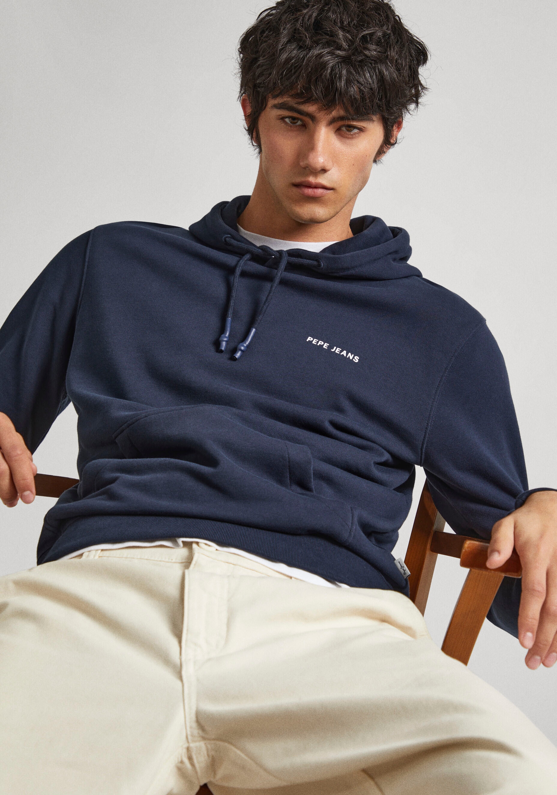 Pepe Jeans Kapuzensweatshirt, mit großem Rückenprint