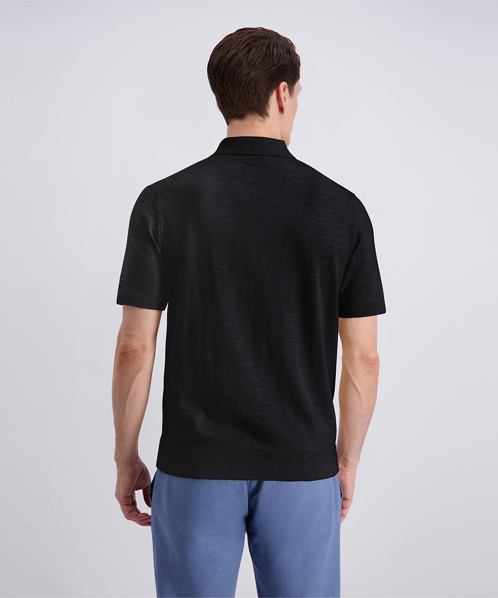Pierre Cardin Poloshirt »Polo Strick« Regular Fit, Kurzarm, 3-Knopf-Form
