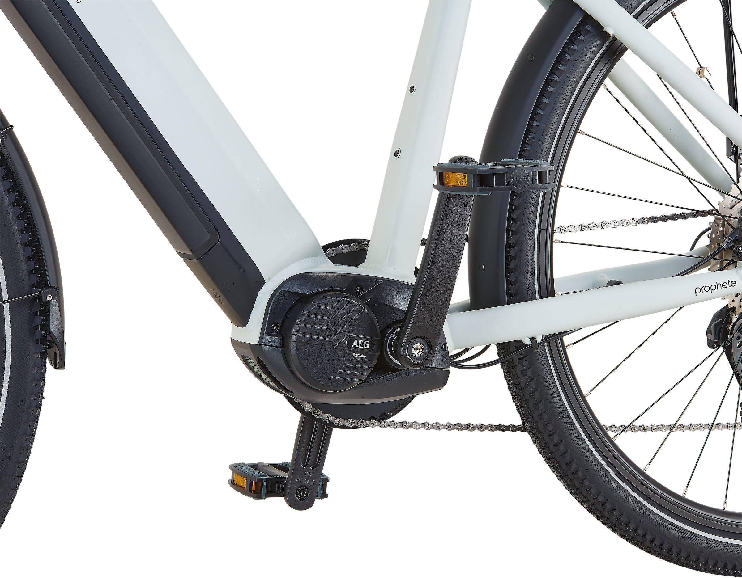 Prophete »Entdecker 5.0« 10 Gang Shimano Deore Schaltwerk Kettenschaltung Mittelmotor 250 W Pedelec, Elektrofahrrad für Damen