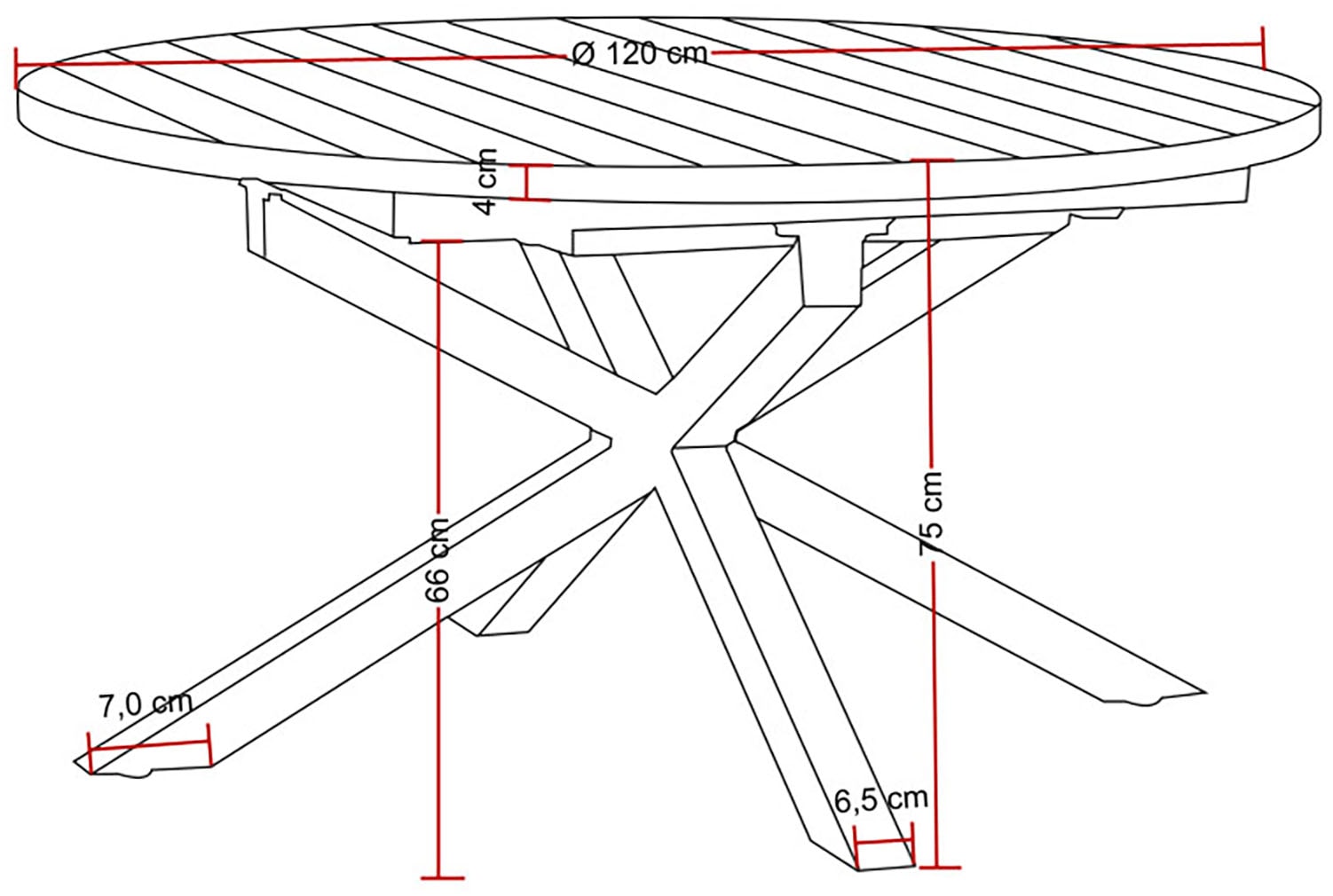 Destiny Garten-Essgruppe »MOLINO ARONA 4 Se + Ausziehtisch Ø120/170cm, anthrazit« Set,  Aluminium, Rope