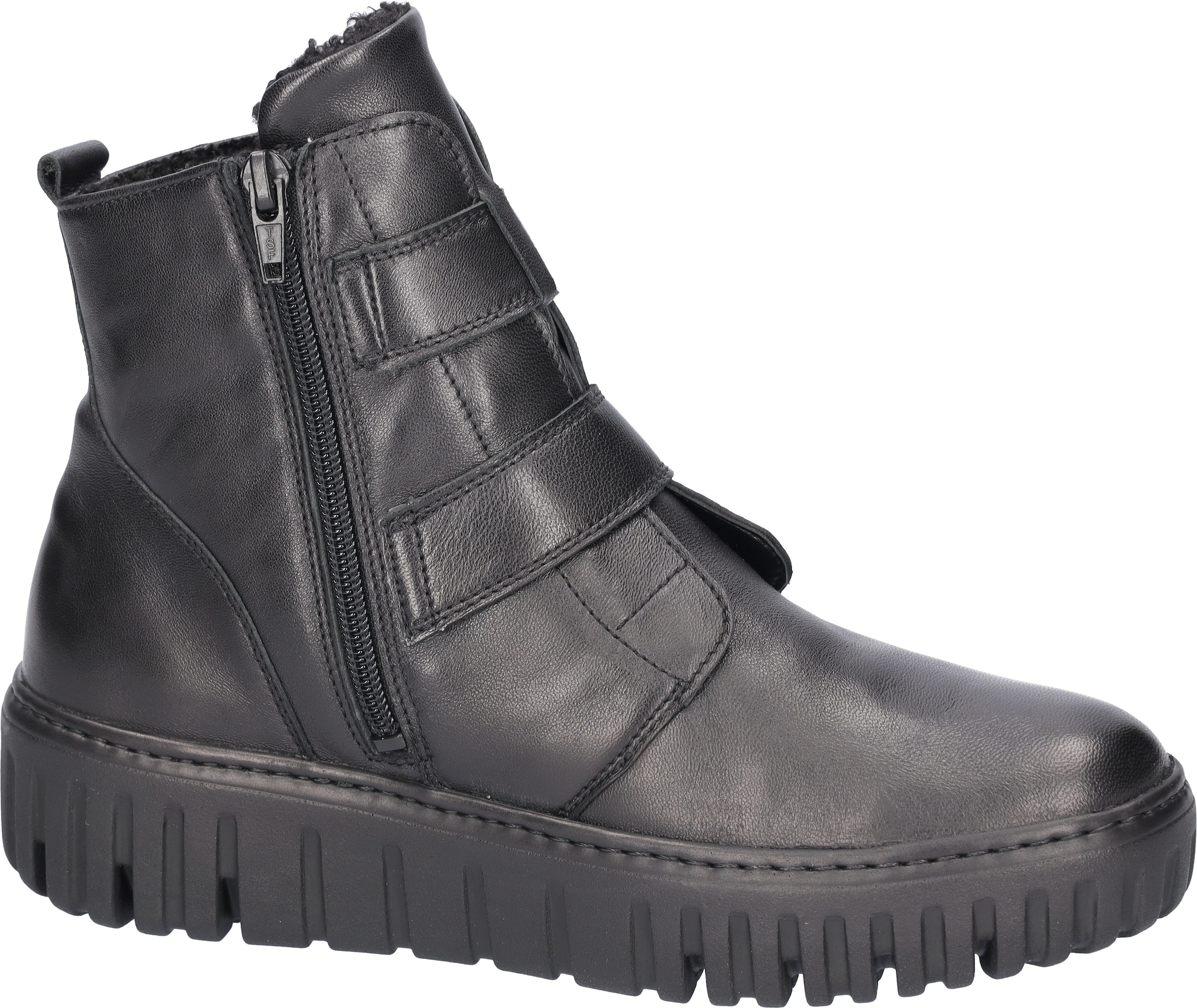 Waldläufer Winterboots »H-LIVIA«, Stiefelette, Komfortboots, Plateau, in Bequemweite G (= weit)