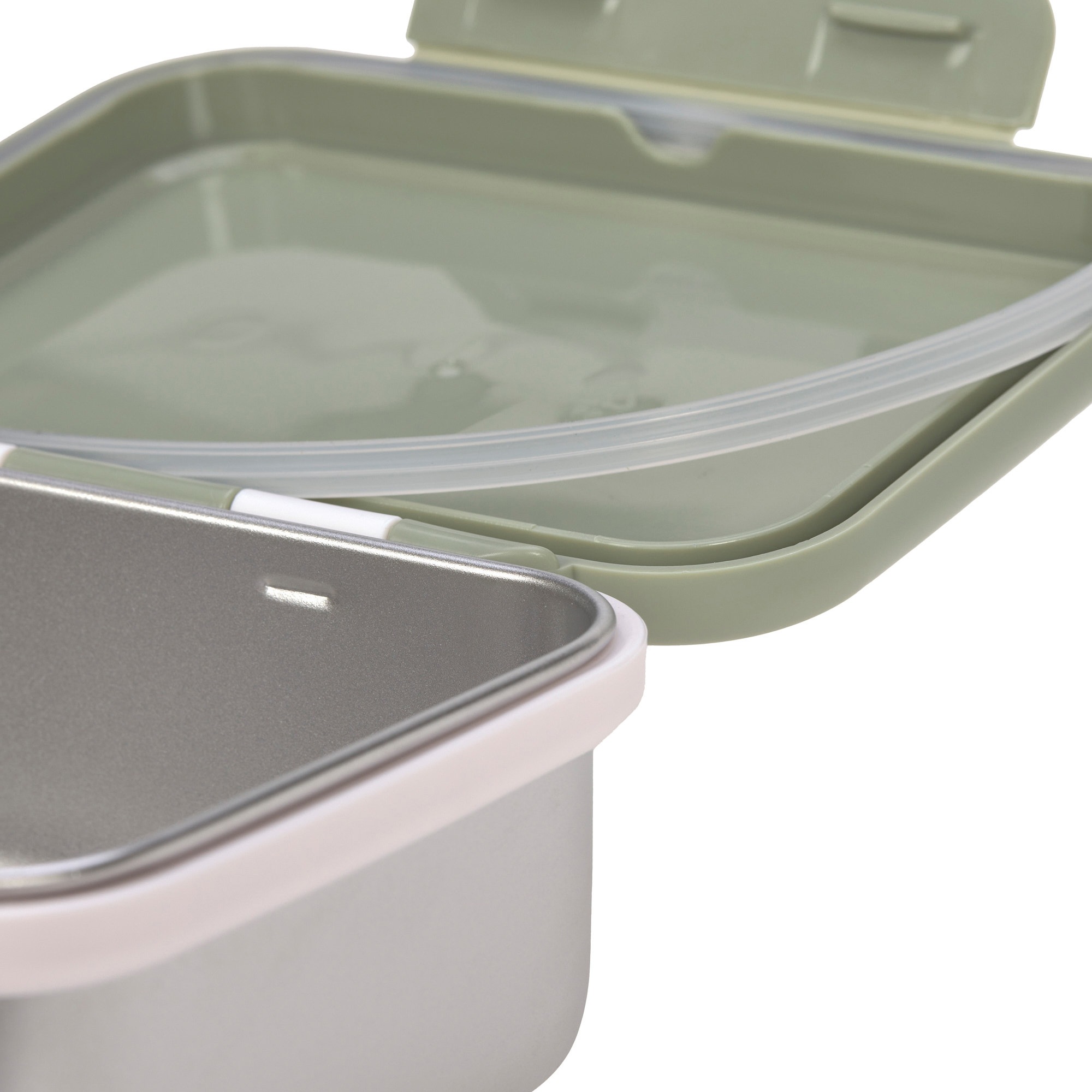 LÄSSIG Lunchbox »Happy Prints, Light Olive«, (1 tlg.)