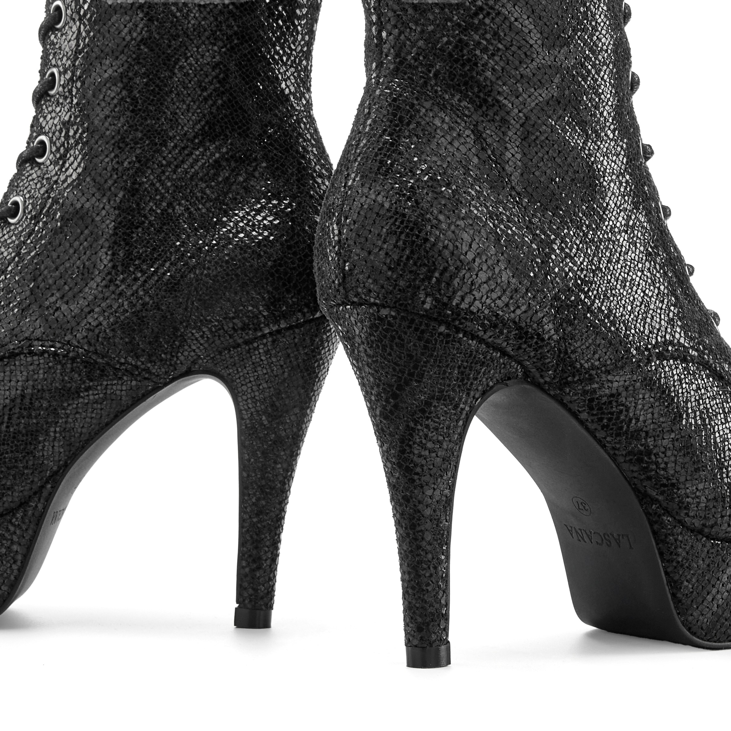 LASCANA Belle Affaire Schnürstiefelette »Stiefel,«  , High-Heel-Boots mit Plateauabsatz