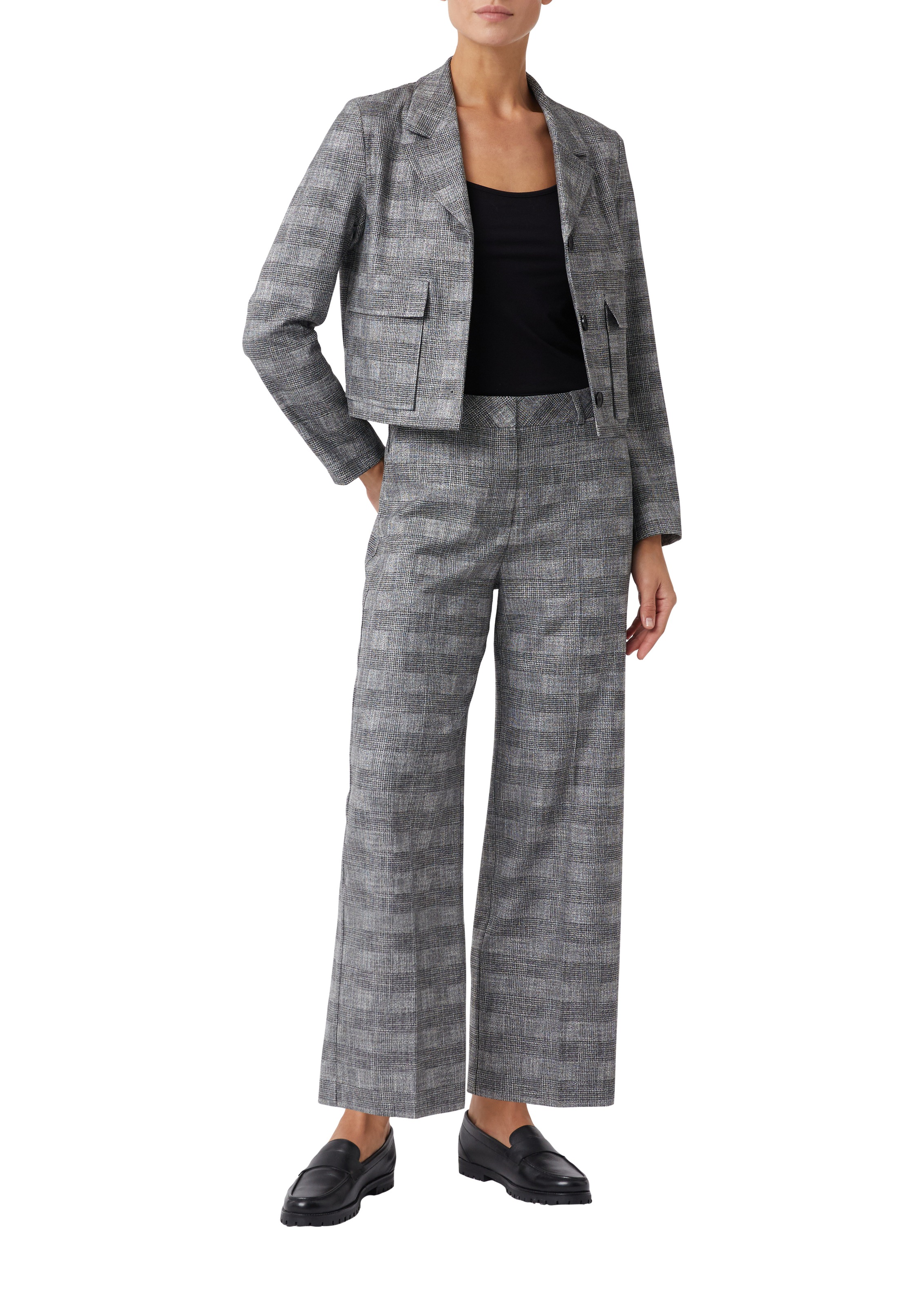 Comma Jackenblazer mit Muster