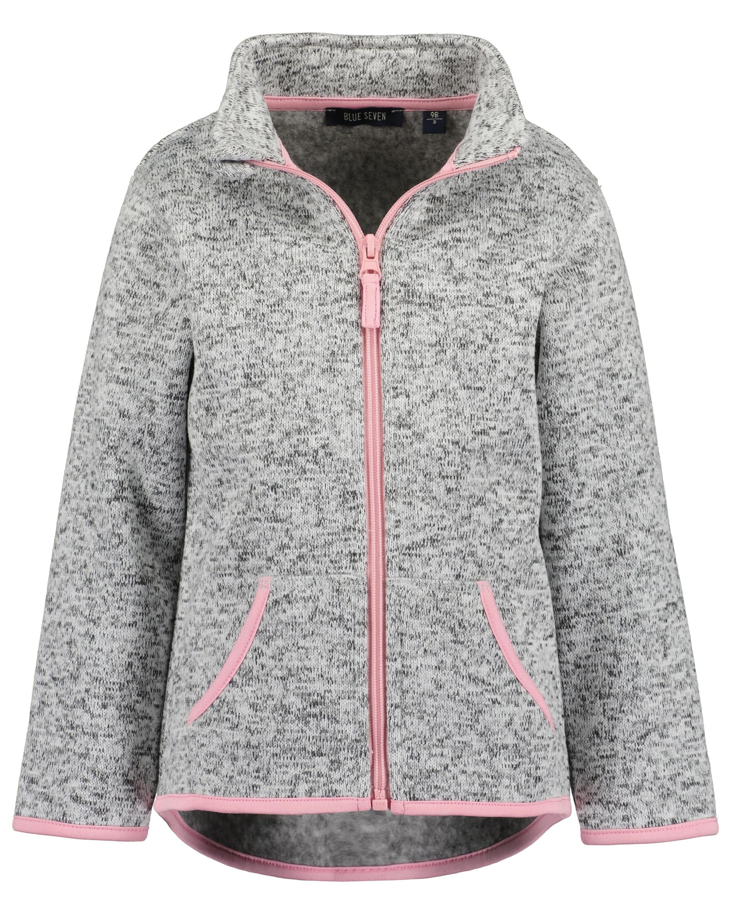 Blue Seven Fleecejacke »Blue Seven Fleecejacke KIDS GIRLS BASICS«, (1 St.)