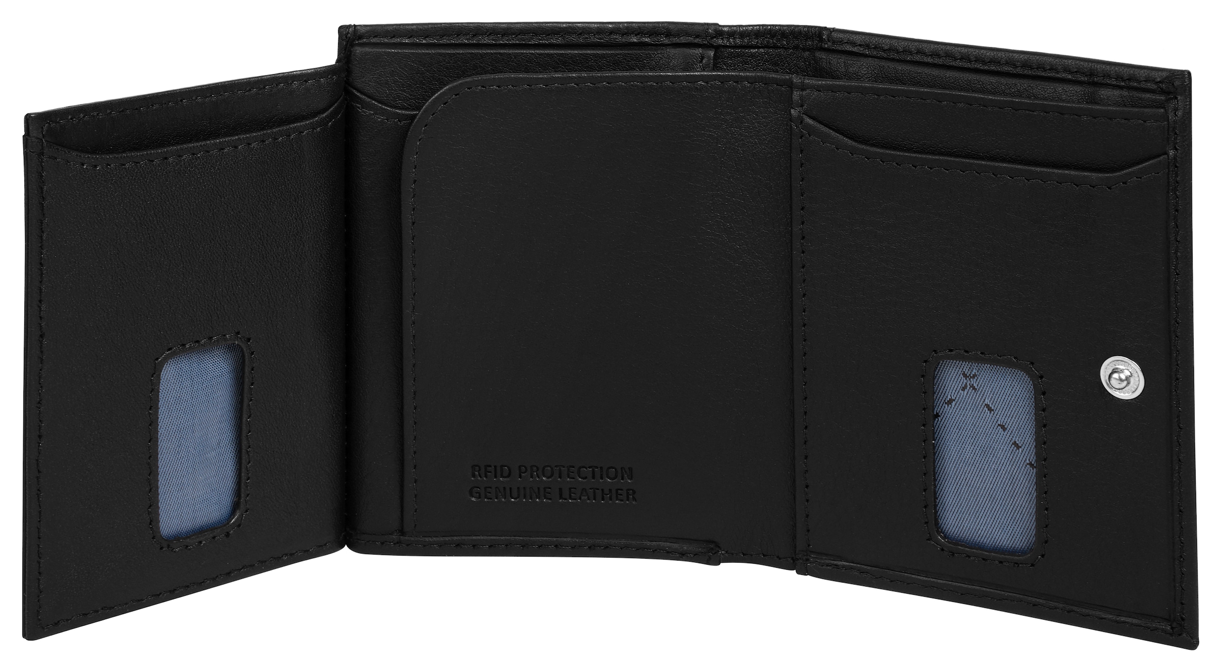 bugatti Geldbörse »SECURE SLIM« echt Leder