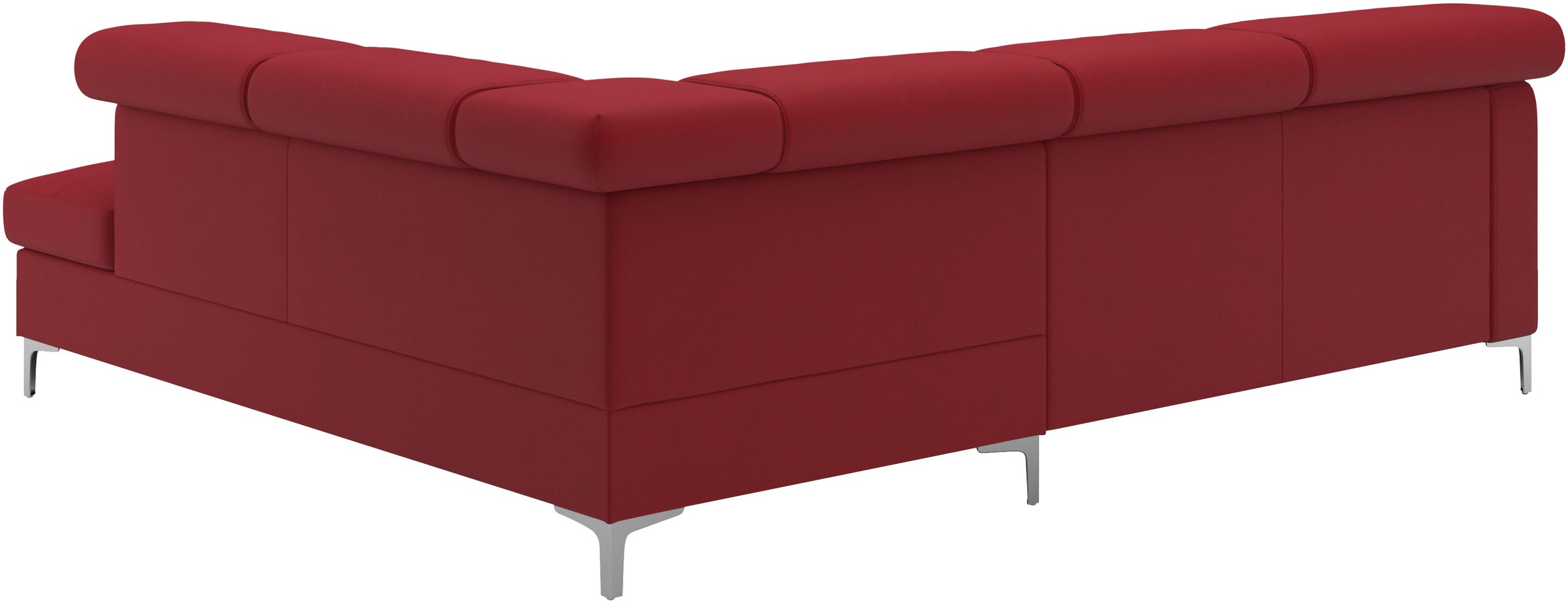 COTTA Ecksofa »Sammy L-Form«, mit Kopfteilverstellung, wahlweise mit Bettfunktion & Bettkasten