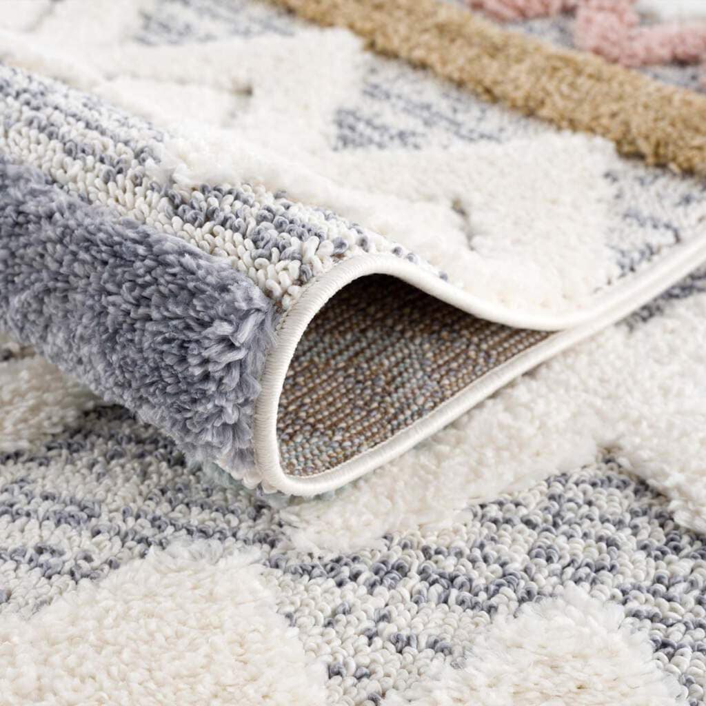 Carpet City Hochflor-Teppich »Focus 3013«, rechteckig, Boho-Teppich, besonders weich, 3D-Effekt
