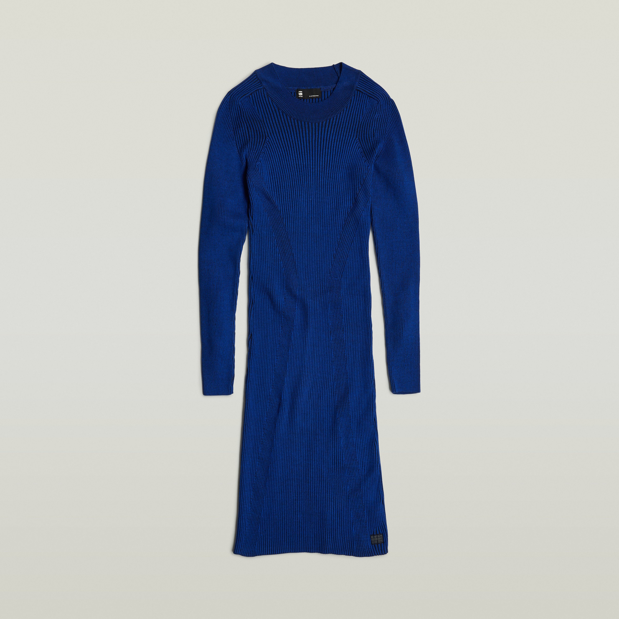 G-STAR Strickkleid »Plated Slim Knit Dress«