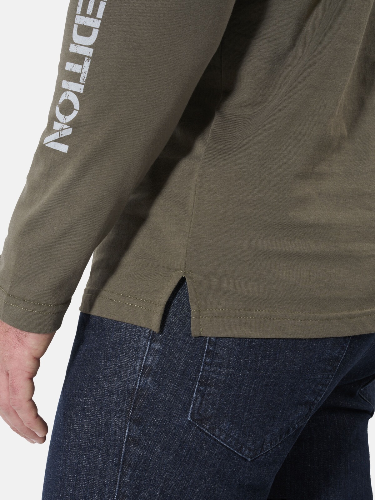Jan Vanderstorm T-Shirt »Langarmshirt ELION«