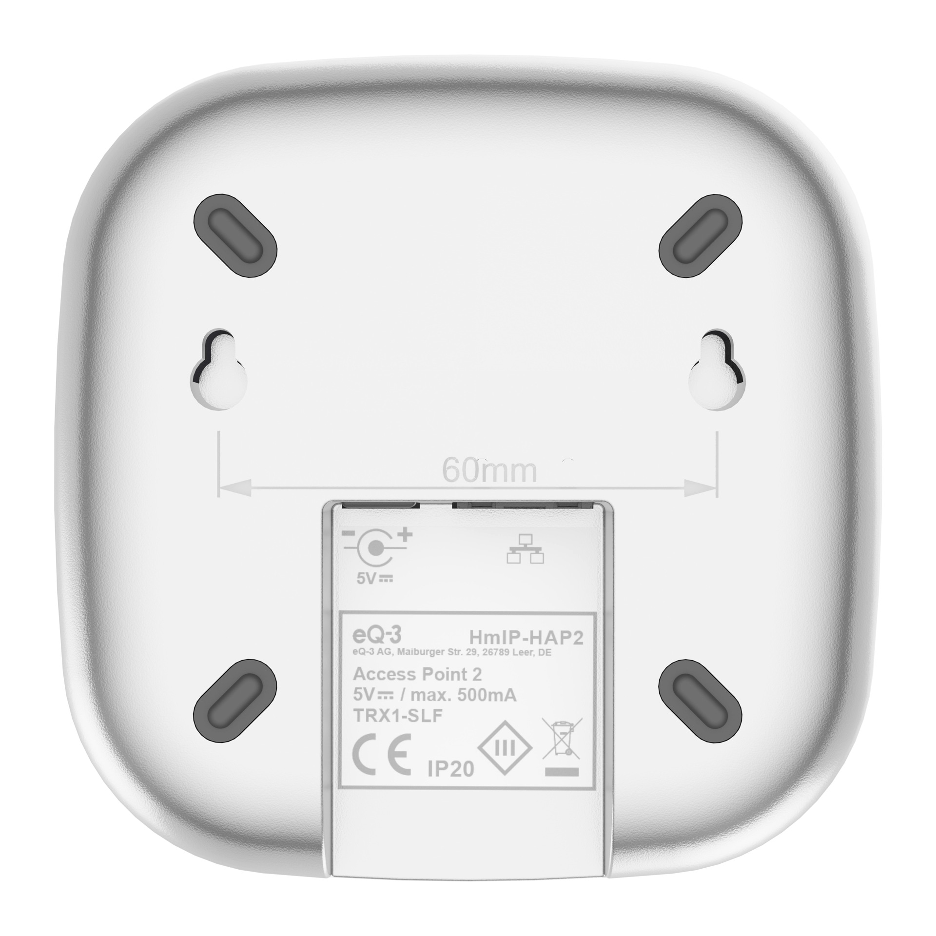 HomeMatic Smart-Home-Station »Access Point 2« AES 128-Verschlüsselung zwischen Geräten, App und Cloud