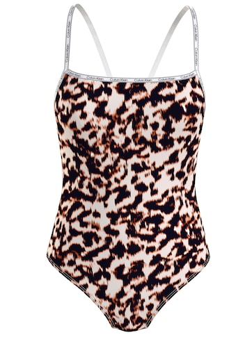 Calvin Klein Swimwear Badeanzug »Ginger«, mit Animalprint kaufen