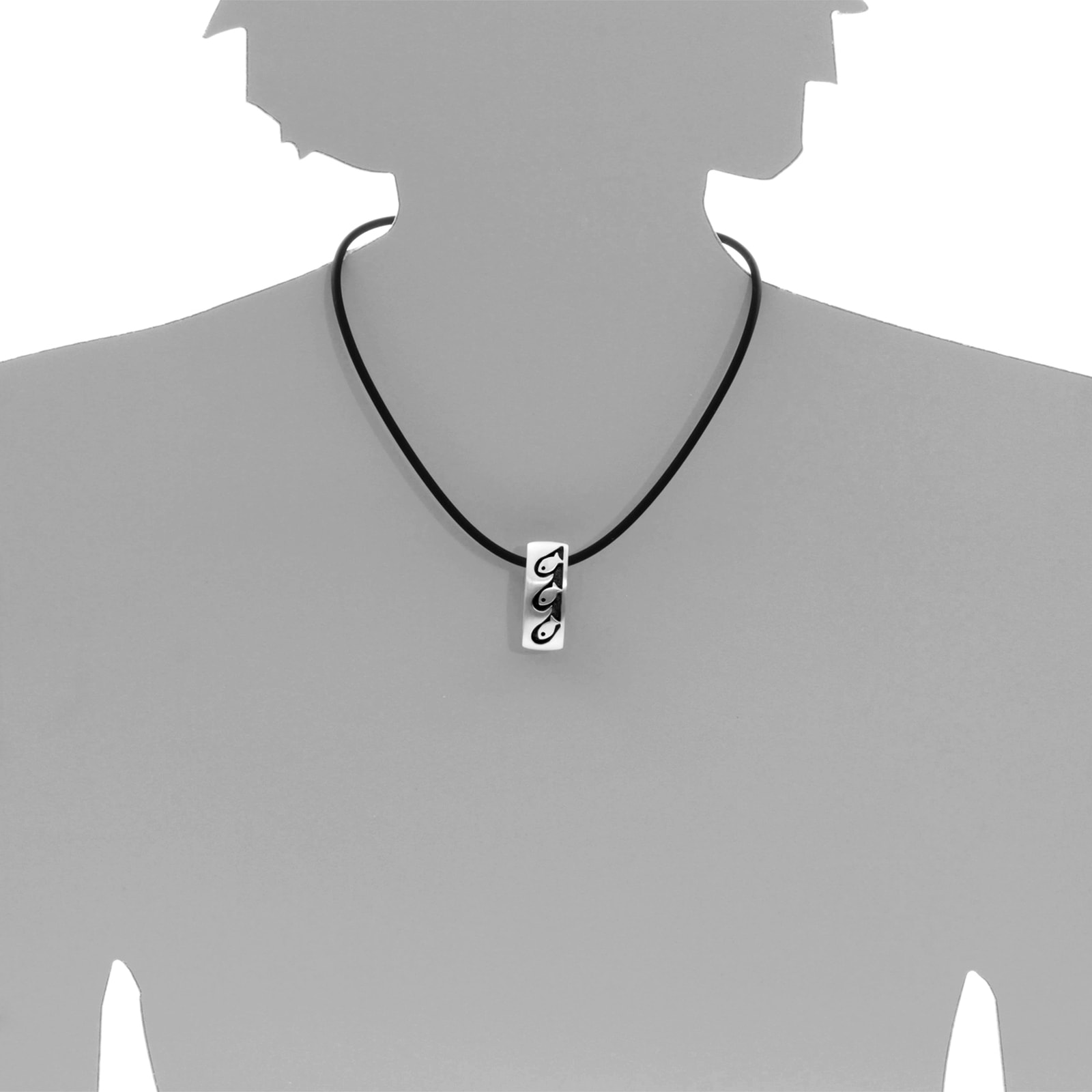 OSTSEE-SCHMUCK Kettenanhänger »- Gleiter-Fisch - Silber 925/000 - ,« ()