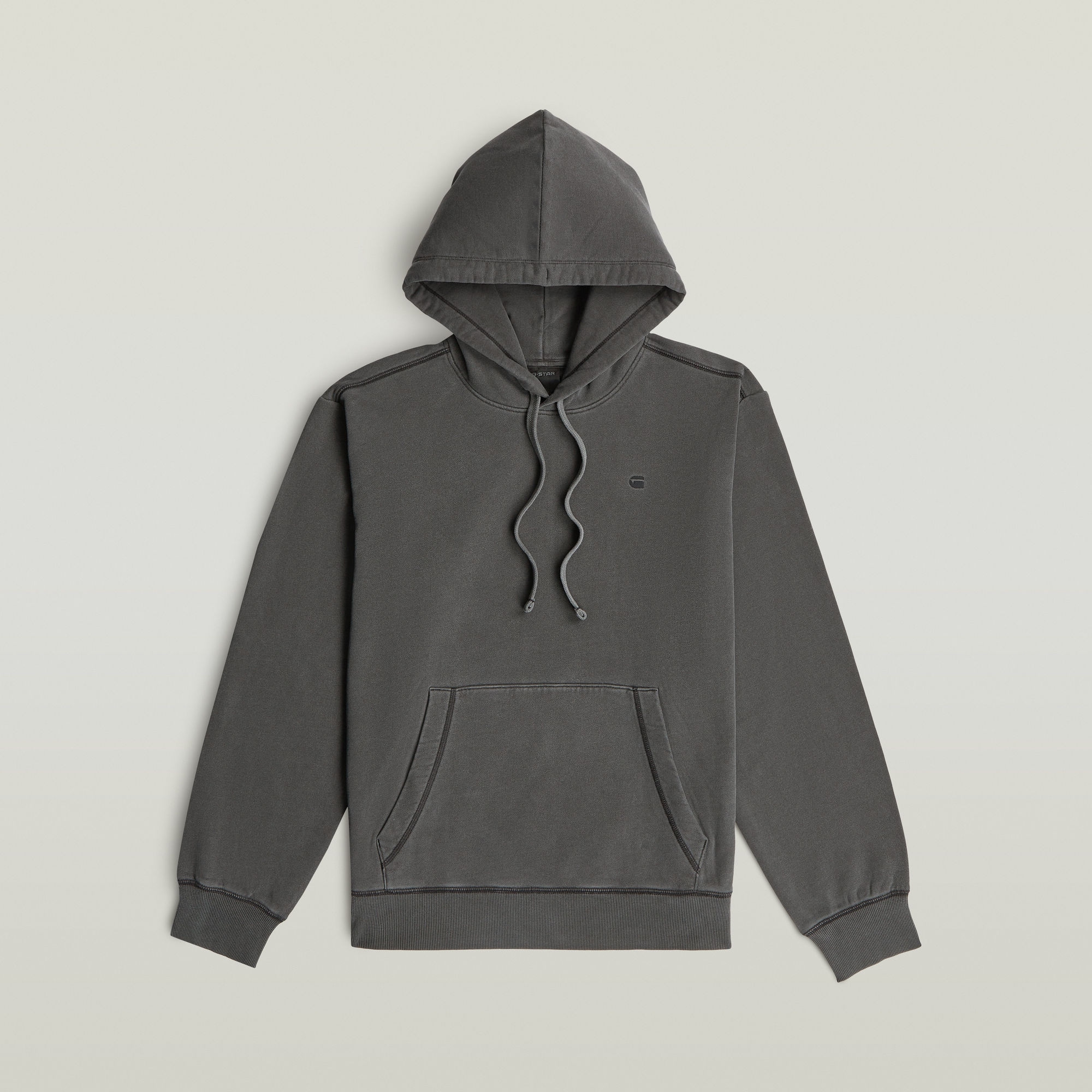 G-STAR Hoodie »Modern washed hdd sw ls«, mit Rippbündchen, Baumwoll-Qualität
