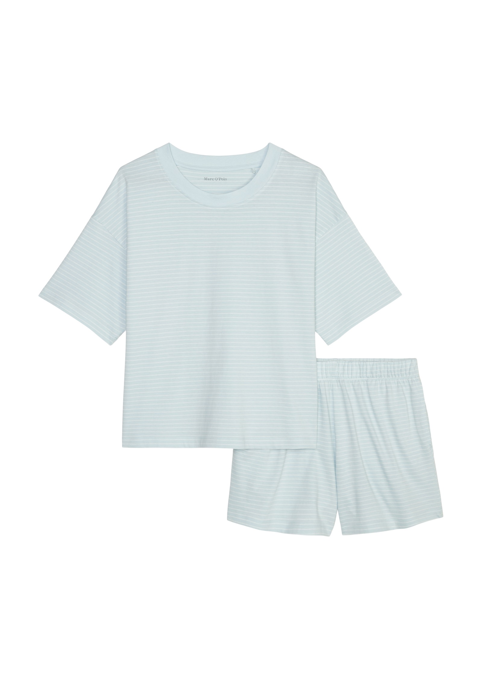 Marc O'Polo Shorty »Mix & Match Cotton«, (2 tlg.), mit fein gestreiftem Design