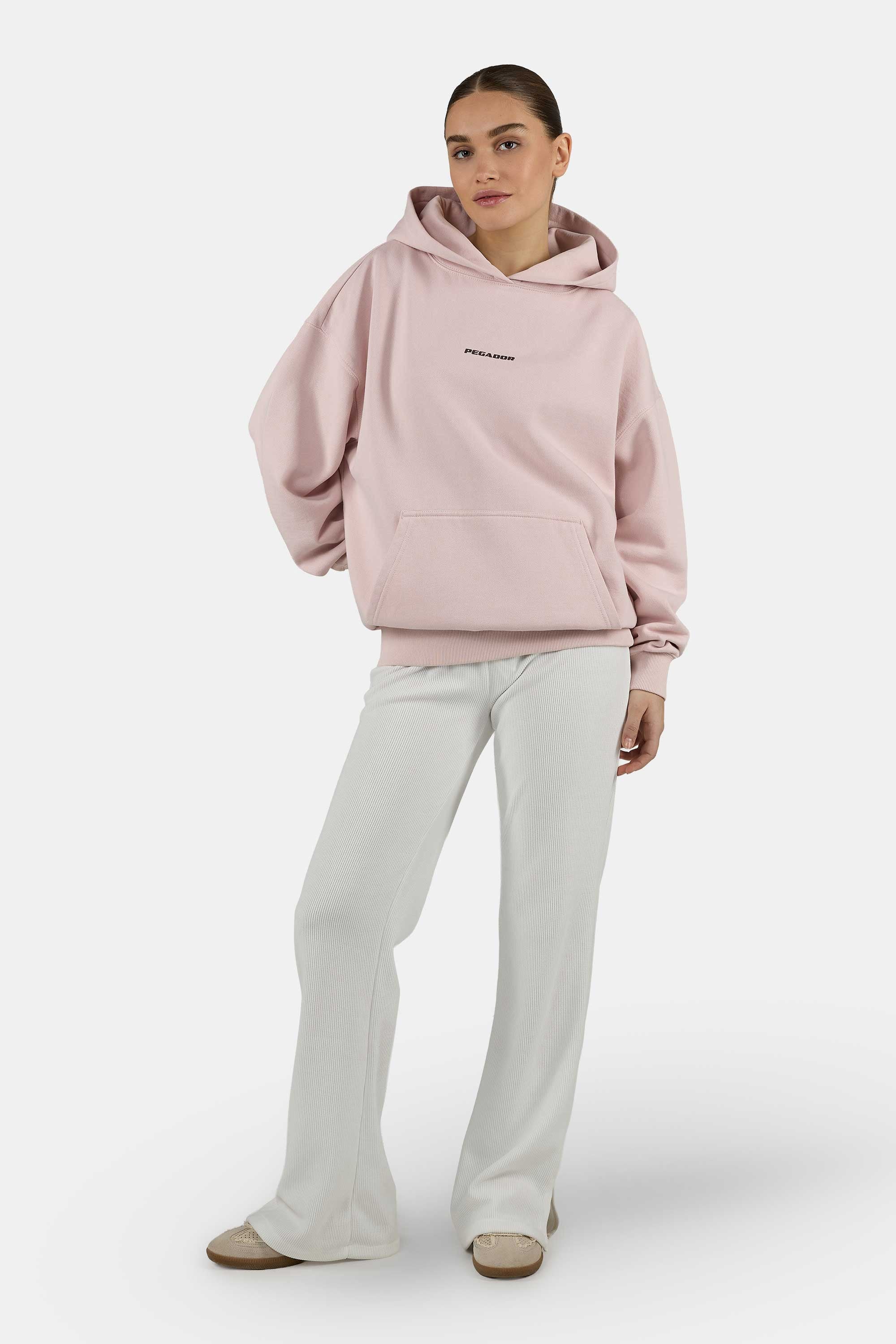 PEGADOR Kapuzensweatshirt »ATNA LOGO OVERSIZED HOODIE«, Baumwollmischung, oversize
