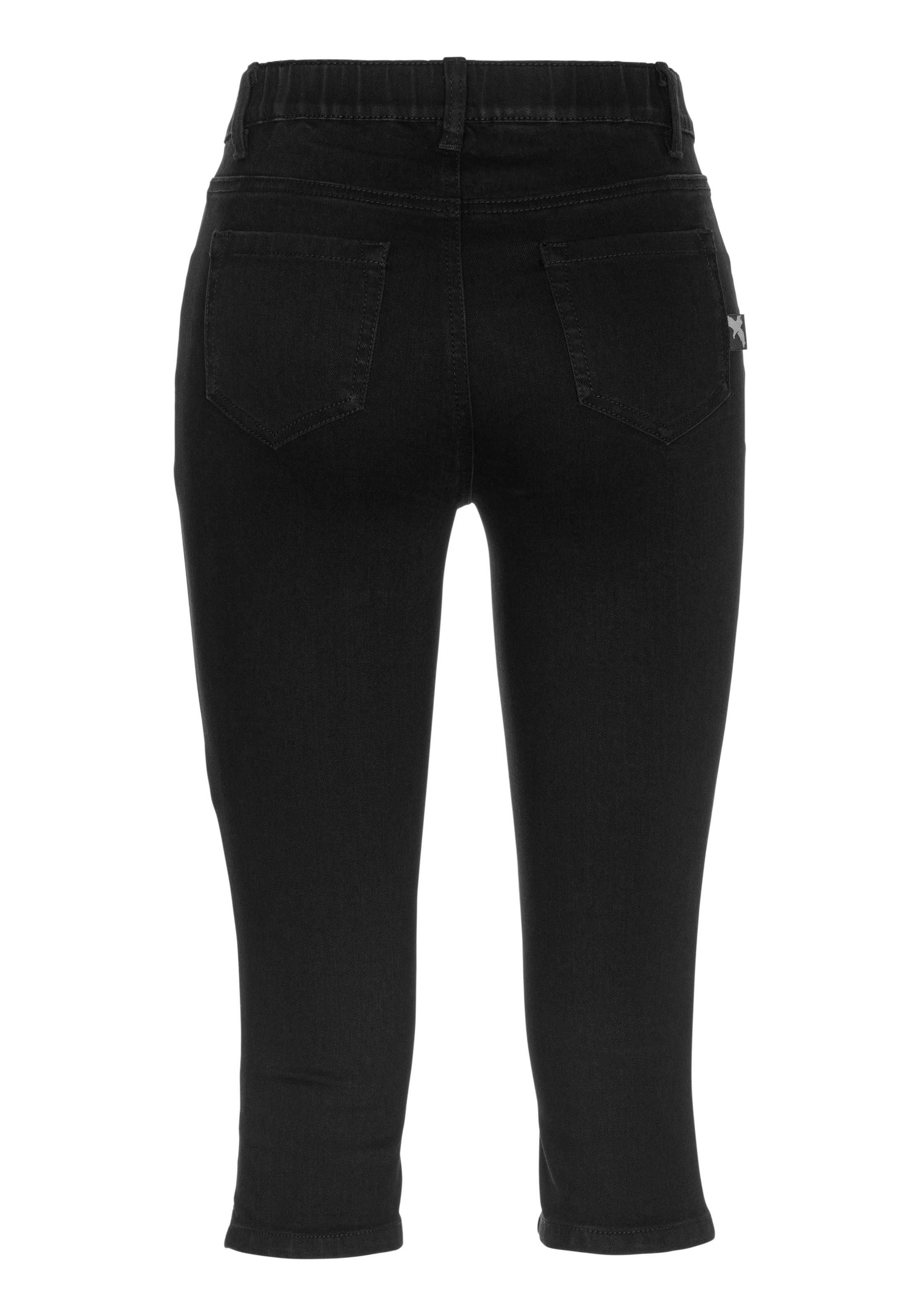 Arizona Caprijeans »Ultra-Stretch«, extra-eng geschnittene Beinform, hoher Bund, in Capri-Länge
