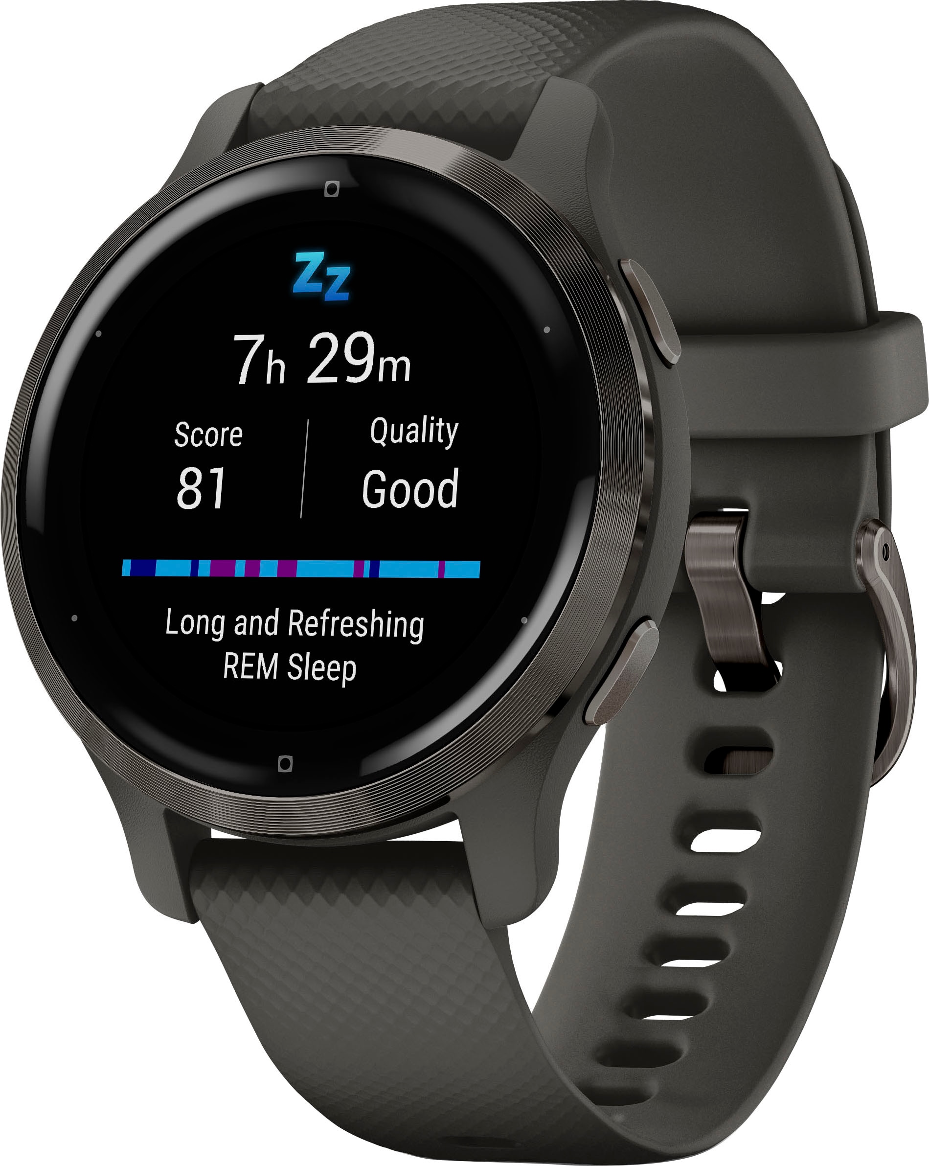 Garmin Smartwatch »Venu 2S«, (2,8 cm / 1,1 Zoll), 8 GB, 25 vorinstallierten Sport-Apps)