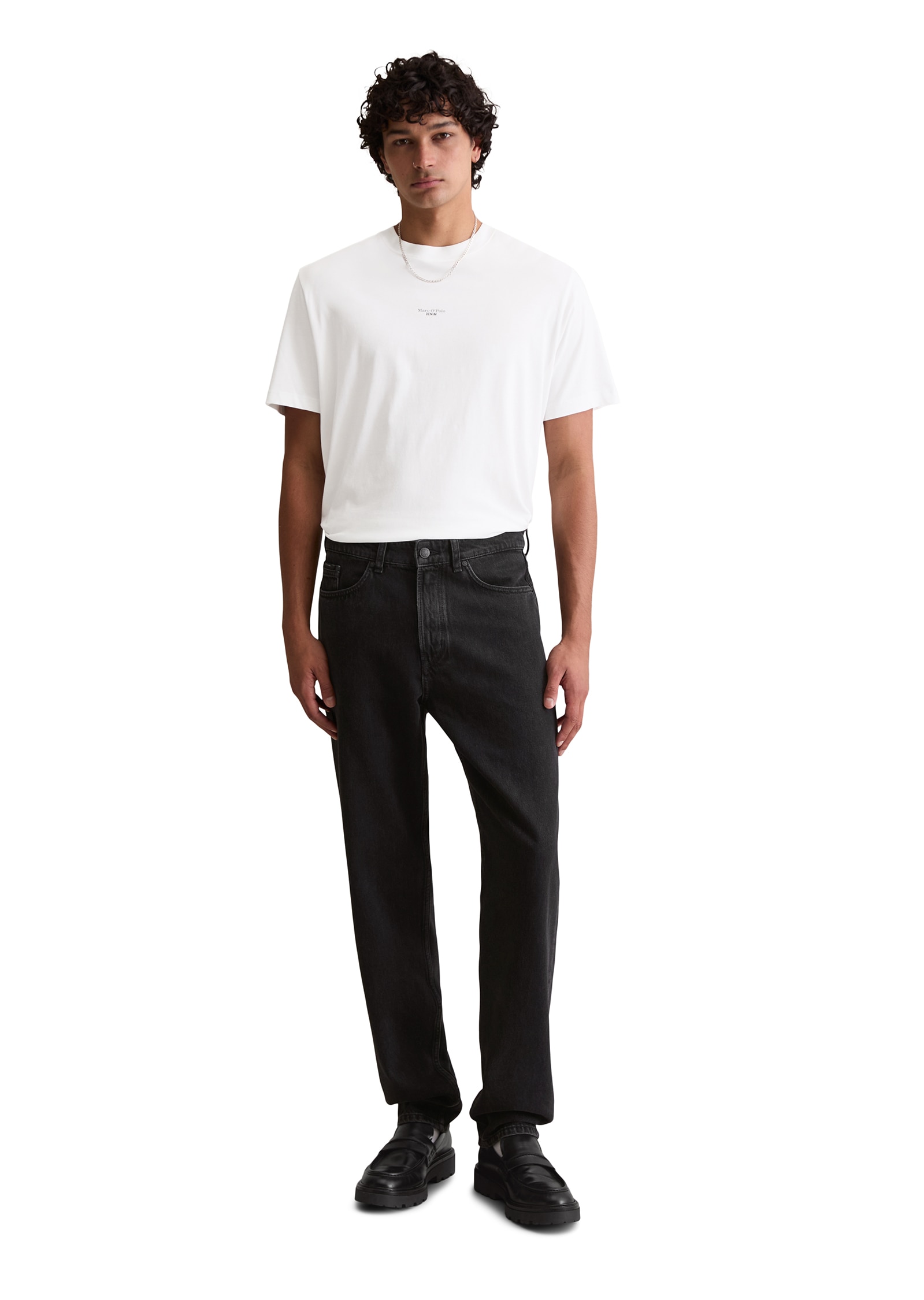Marc O'Polo DENIM 5-Pocket-Jeans »Loose Taper«, loose tapered fit, reine Bio-Baumwolle
