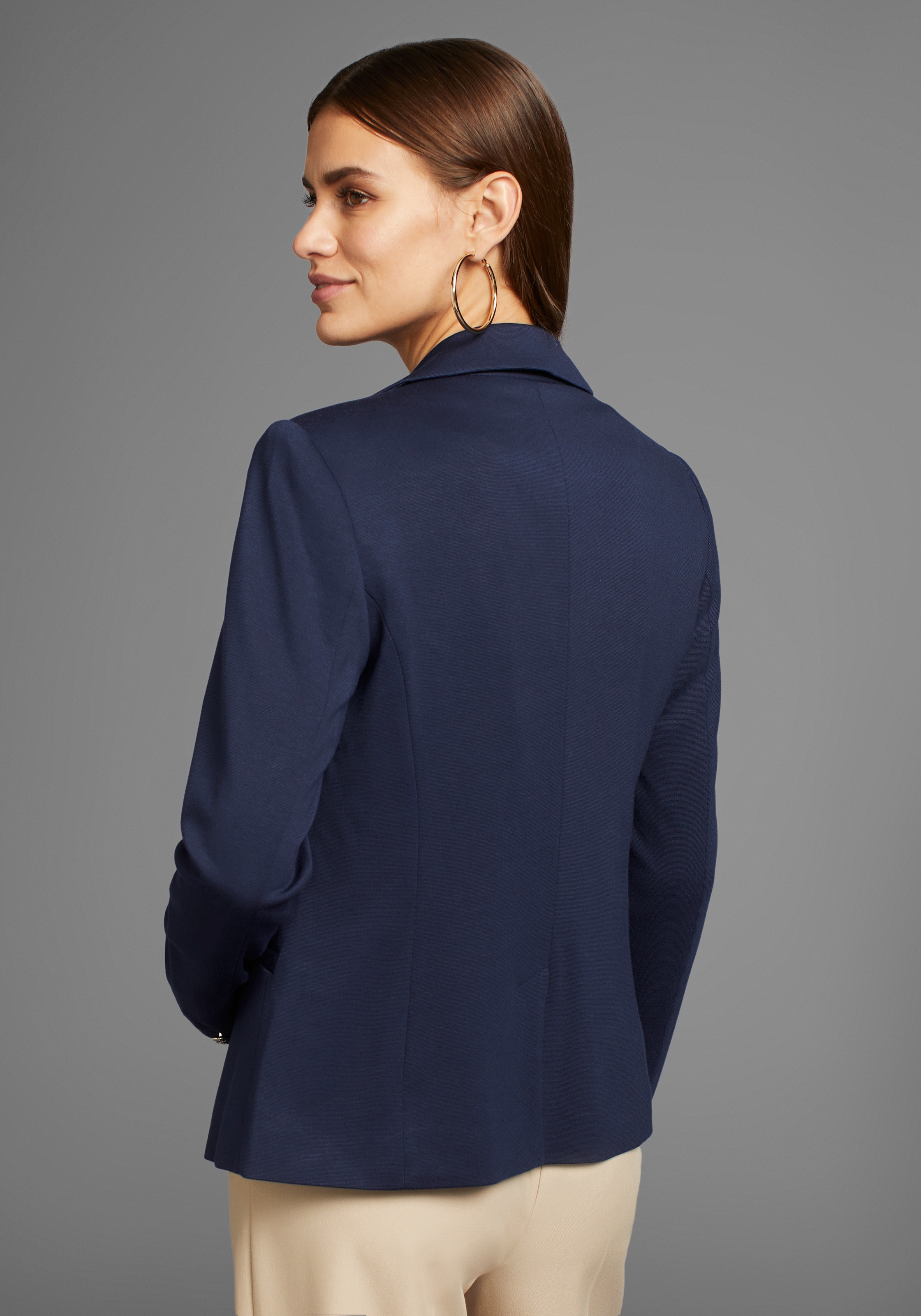 HECHTER PARIS Sweatblazer, mit eleganter Knopfleiste - NEUE KOLLEKTION