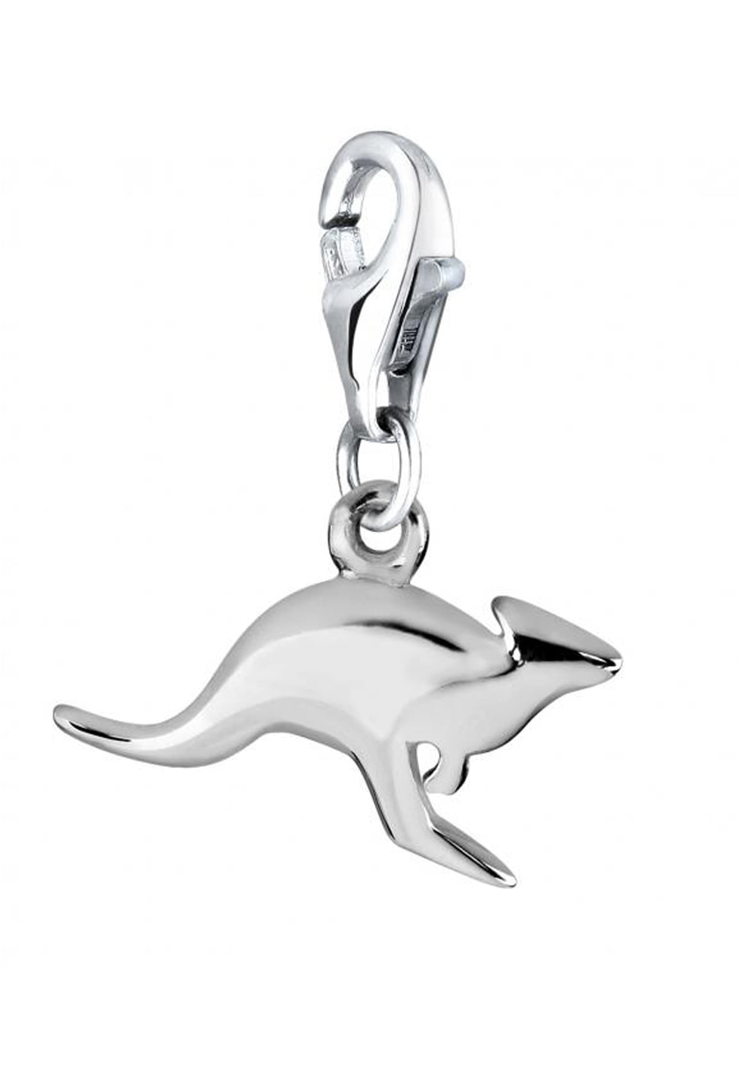 Nenalina Charm-Einhänger »Charm Anhänger Känguru Down Under 925 Silber«