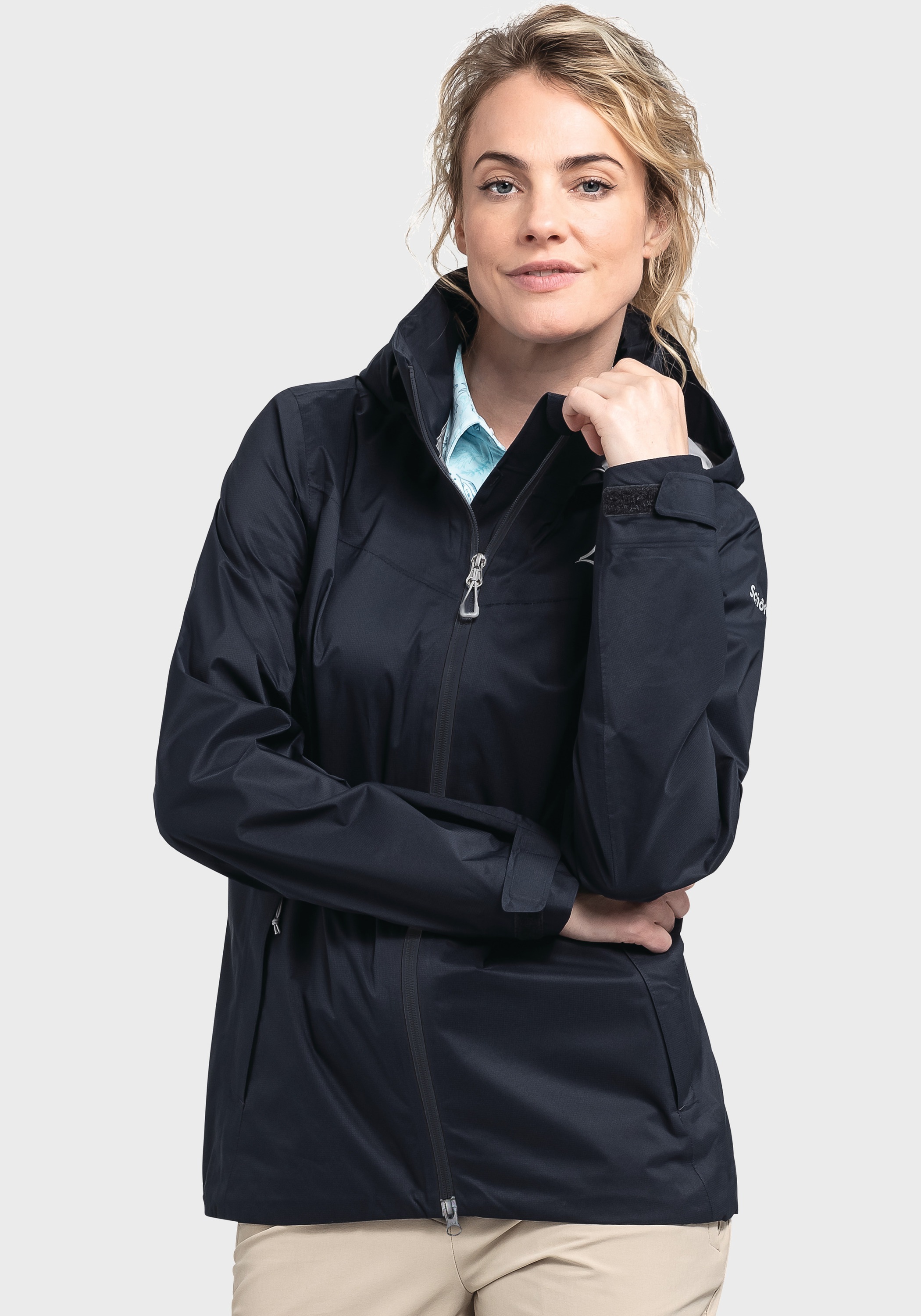 Schöffel Outdoorjacke »2.5L Jacket Aiplspitz L«, mit Kapuze
