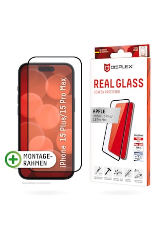 Displayschutzglas »Real Glass FC«, für Apple iPhone 15 Plus-Apple iPhone 15 Pro Max,...