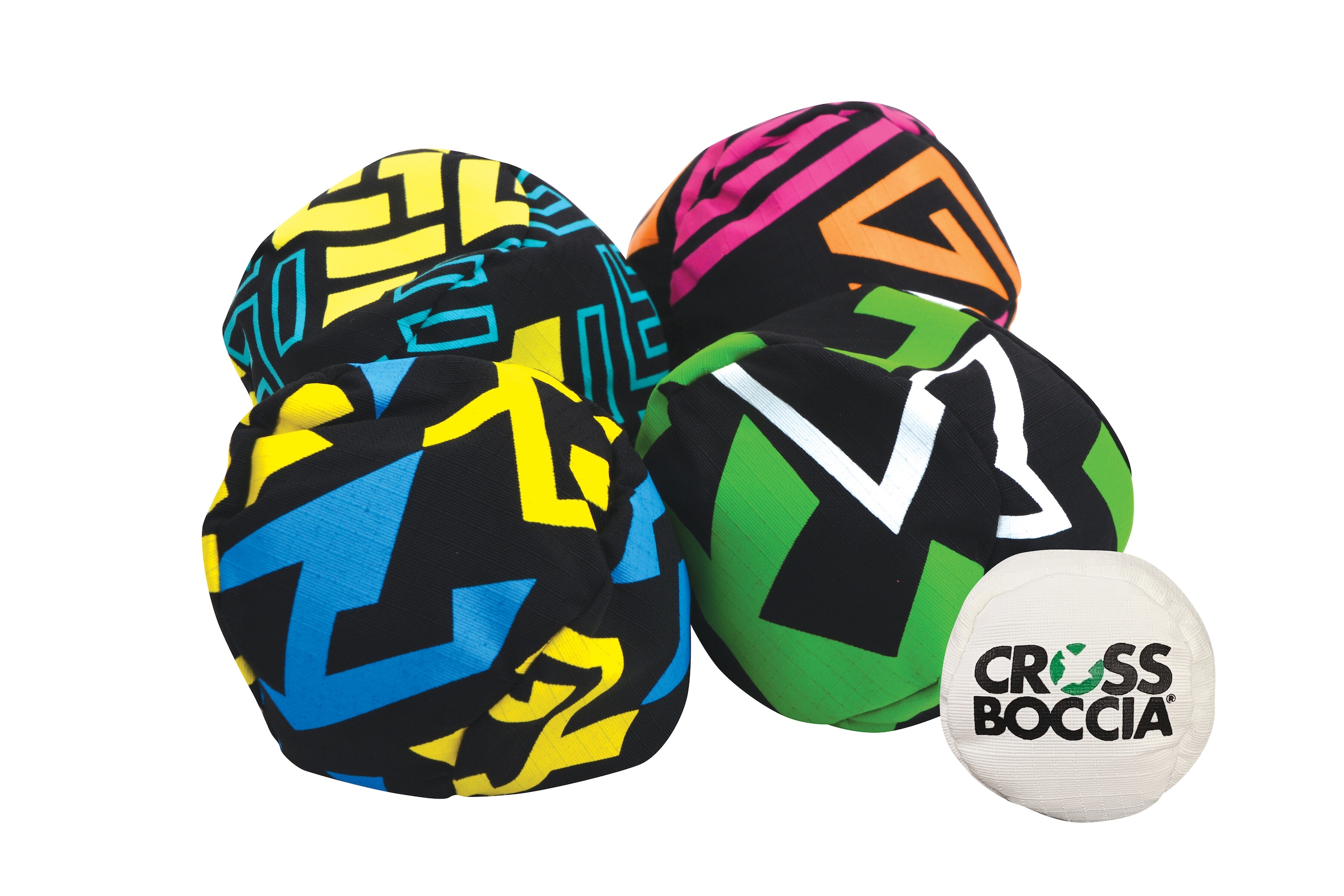 Crossboccia Spiel »Crossboccia® Familypack Pro 4x3er Set für 4 Spieler "Labyrinth"«, (13 tlg.)