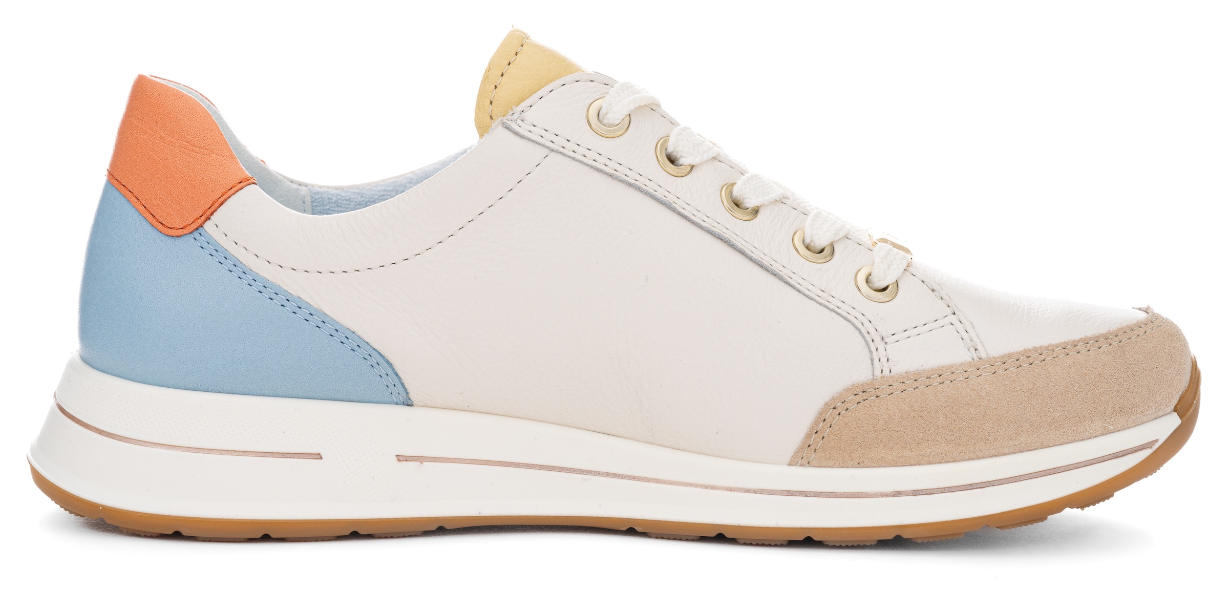 Ara Keilsneaker »OSAKA«, Freizeitschuh, Schnürschuh, Komfortschuh in Weite H (= sehr weit)