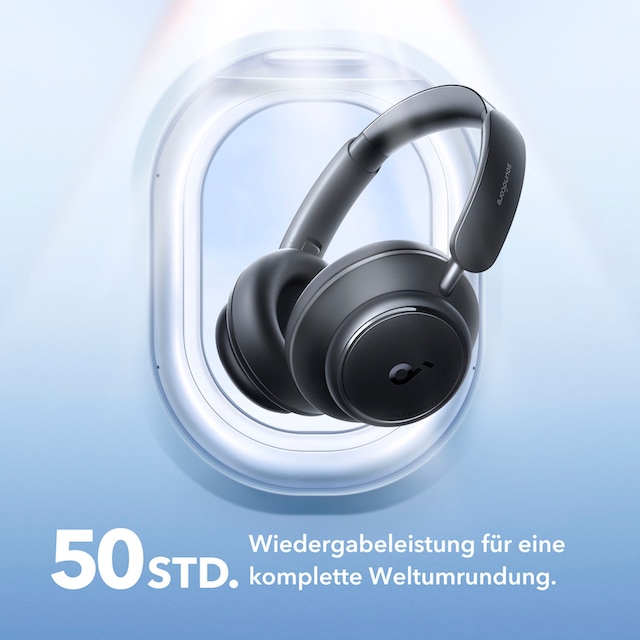 Anker Bluetooth-Kopfhörer »Soundcore Space Q45«, Bluetooth-AVRCP  Bluetooth-A2DP Bluetooth-HFP, Adaptive Noise-Cancelling-Freisprechfunktion- Hi-Res-kompatibel mit Siri ➥ 3 Jahre XXL Garantie | UNIVERSAL