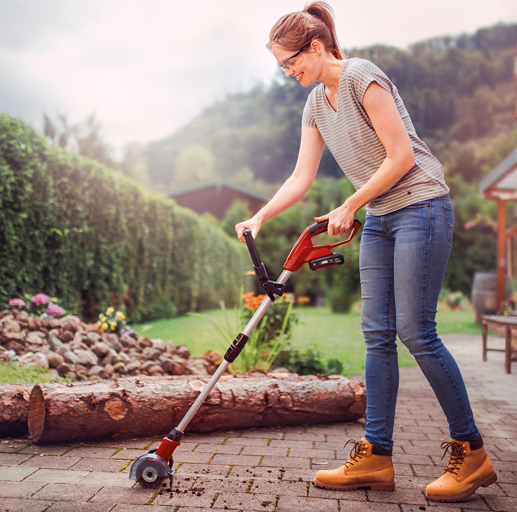 Einhell Akku-Fugenbürste »Einhell Akku-Fugenreiniger GC-CC 18 Li Solo«