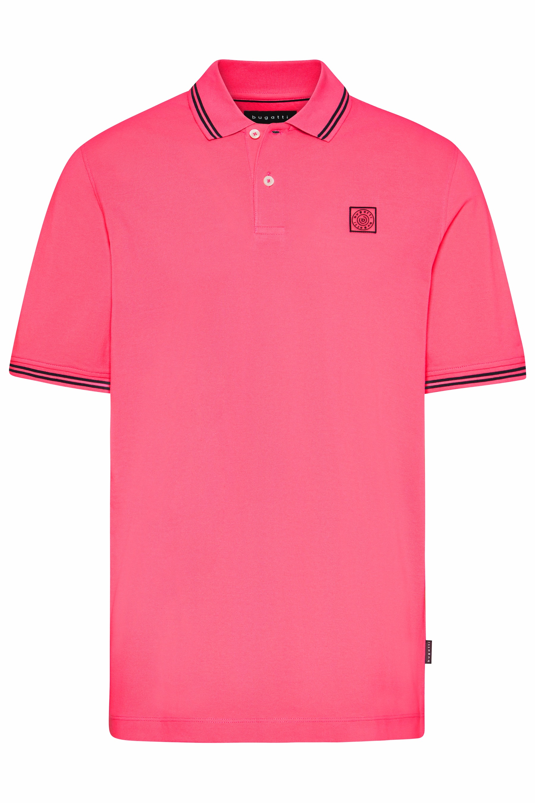 bugatti Poloshirt, mit Kontraststreifen