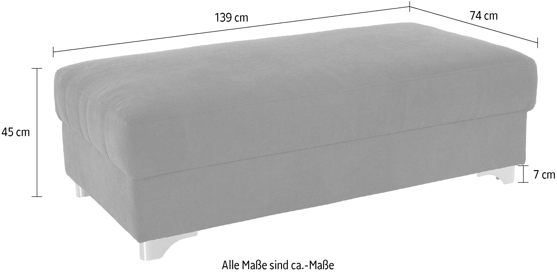 DOMO collection Polsterhocker »Mira«