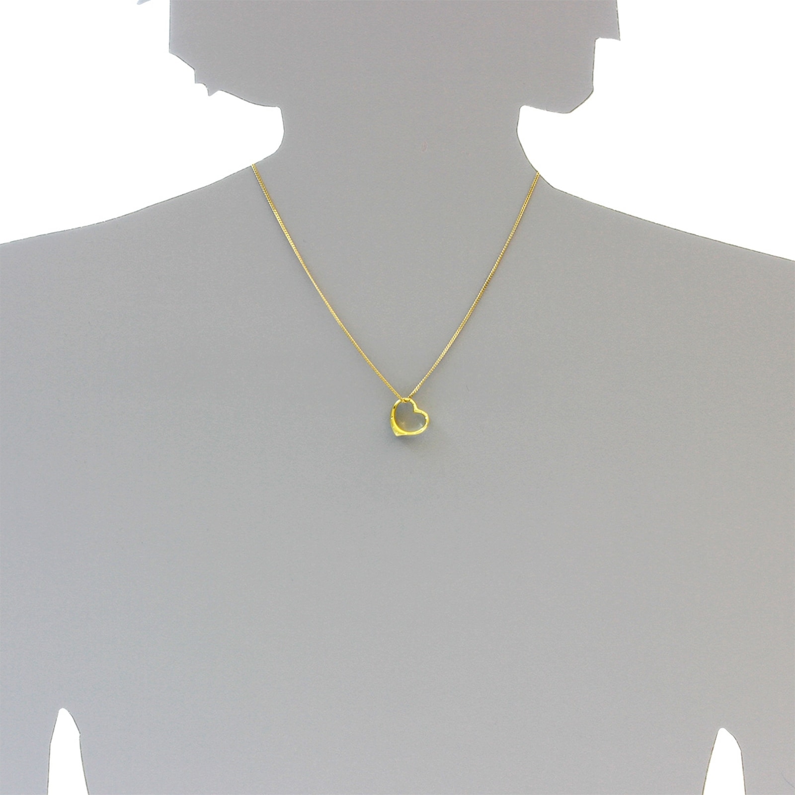 OSTSEE-SCHMUCK Kettenanhänger »- Gleiter-Herz - Gold 333/000 - ,«