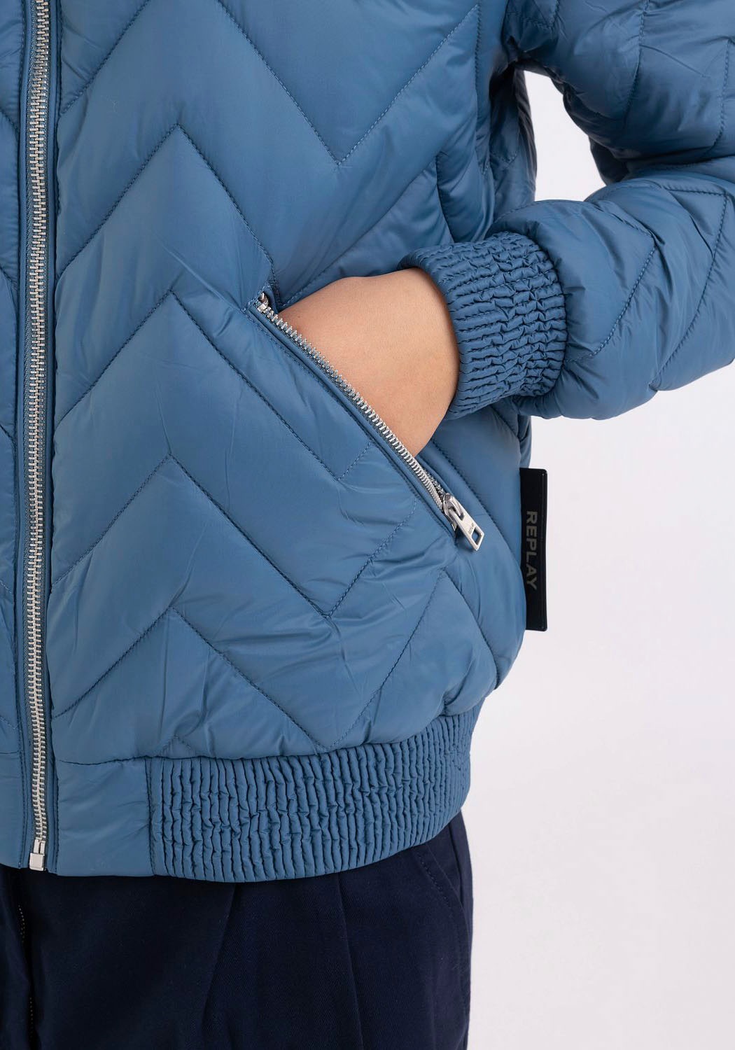 Replay Steppjacke, ohne Kapuze
