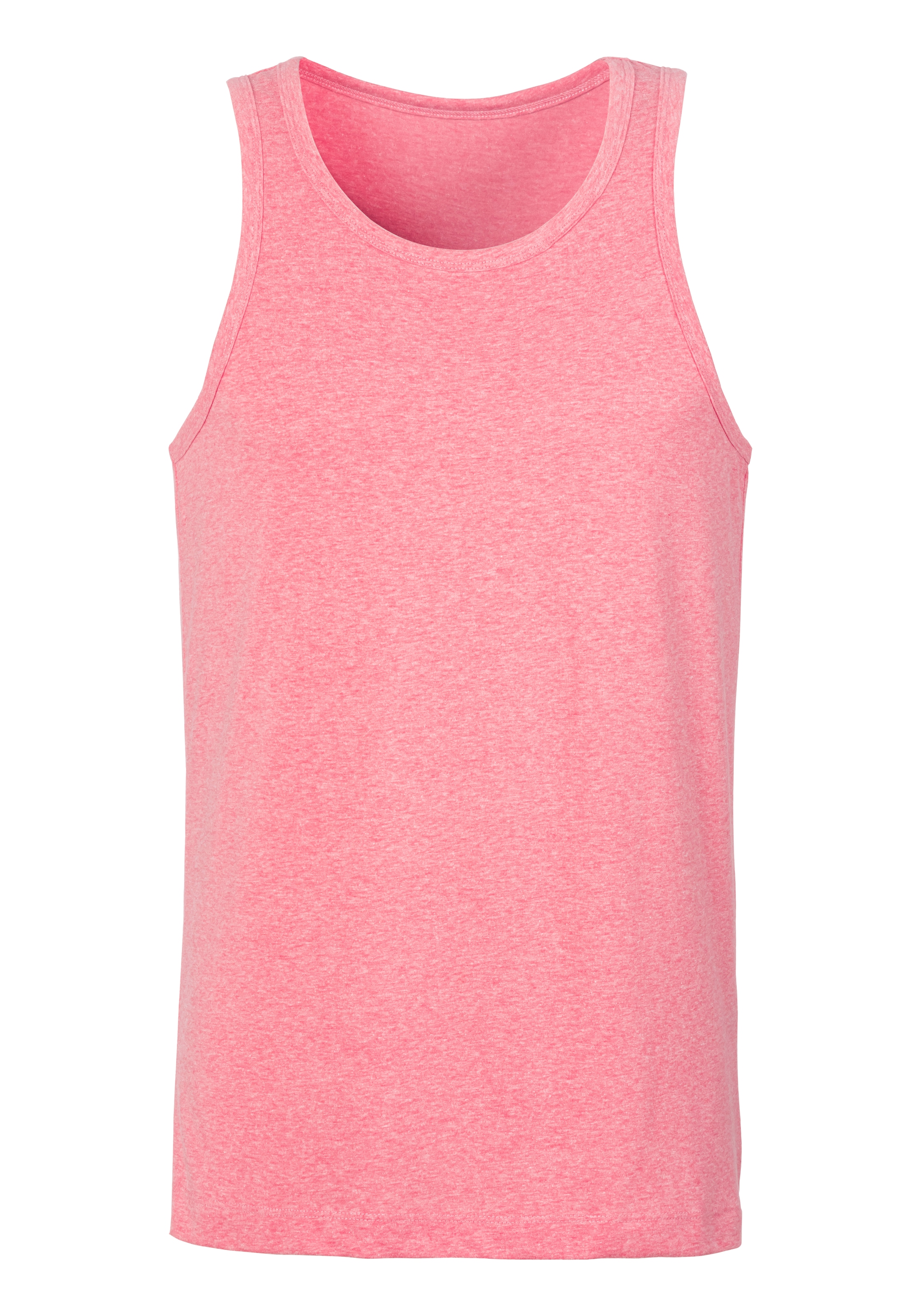 John Devin Tanktop, (Packung, 2 tlg.), in schöner Melange-Optik