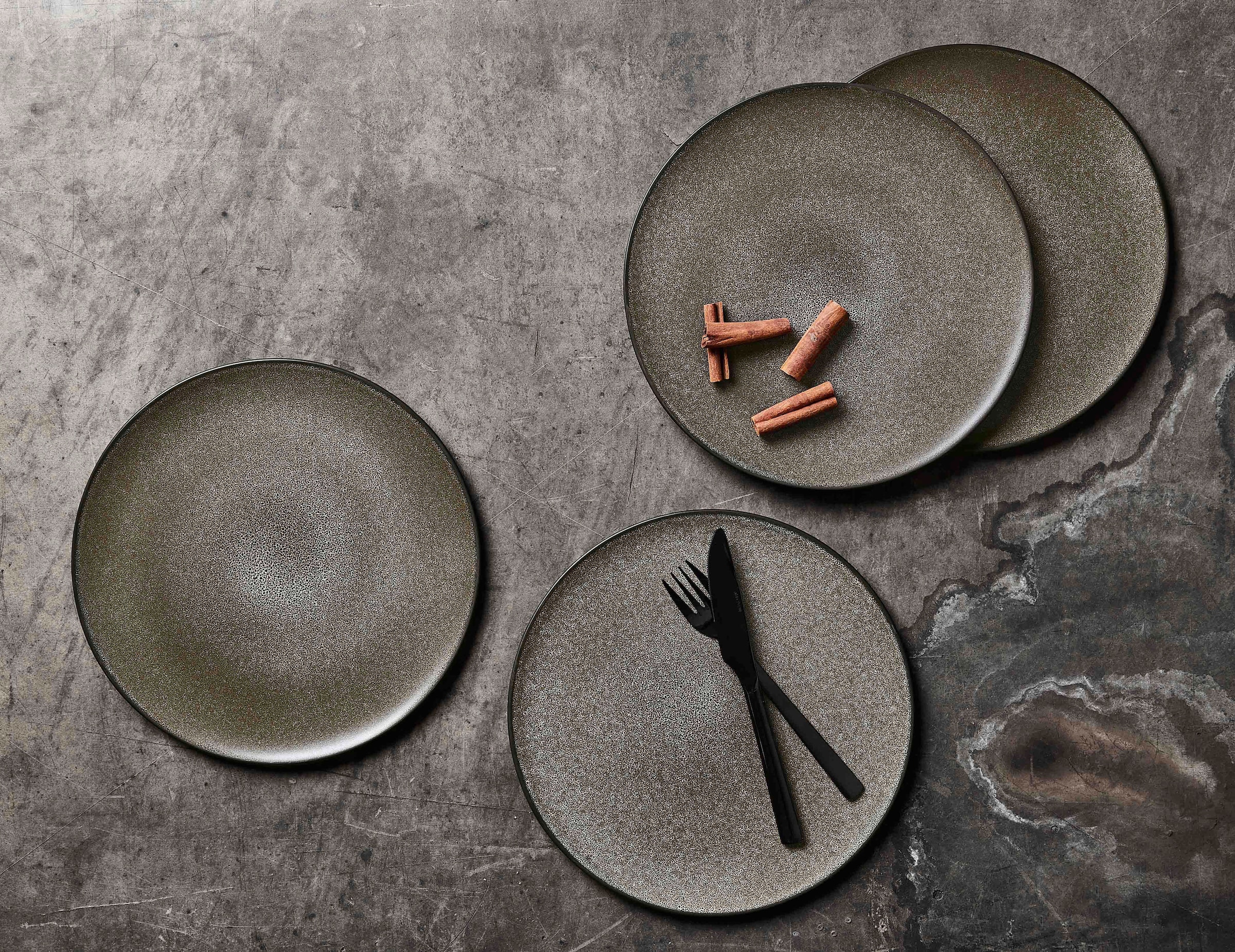 aida RAW Speiseteller »RAW« Steinzeug, Ø 28 cm