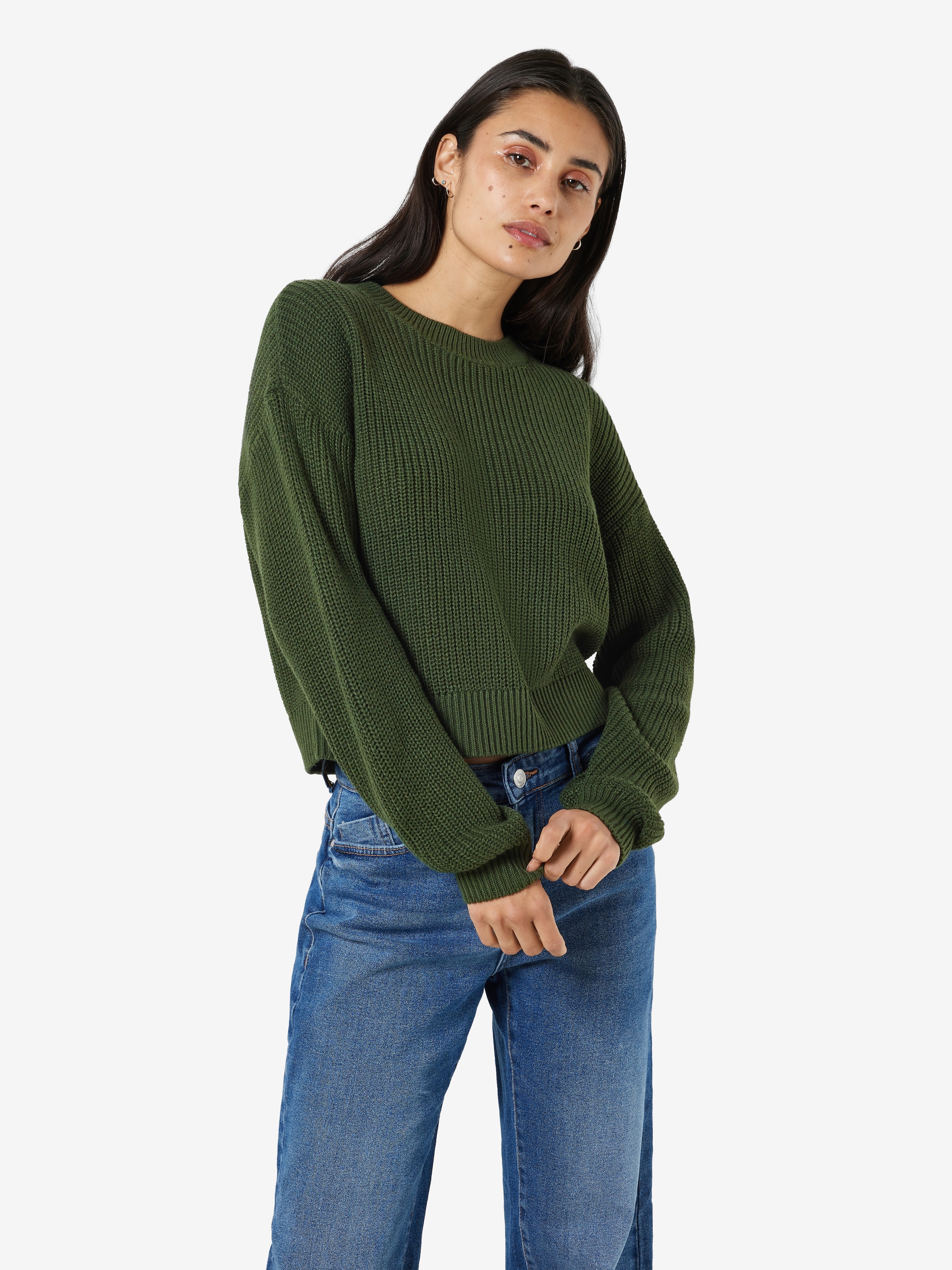 Noisy may Rundhalspullover »NMMAYSA L/S O-NECK KNIT NOOS«