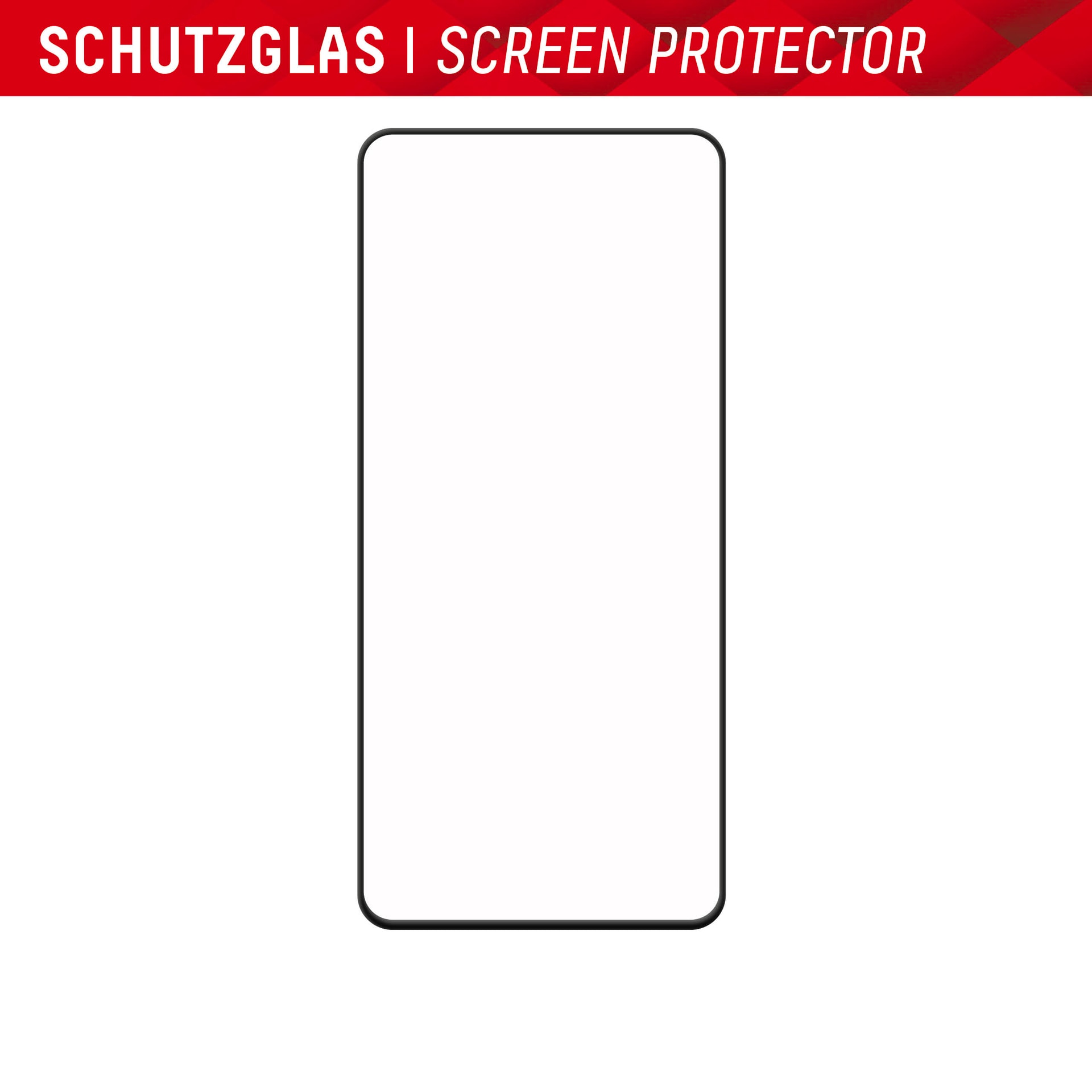 Displex Displayschutzglas »Real Glass Full Cover« Displayschutzfolie, Schutzfolie, Bildschirmschutz, kratz- & stoßfest