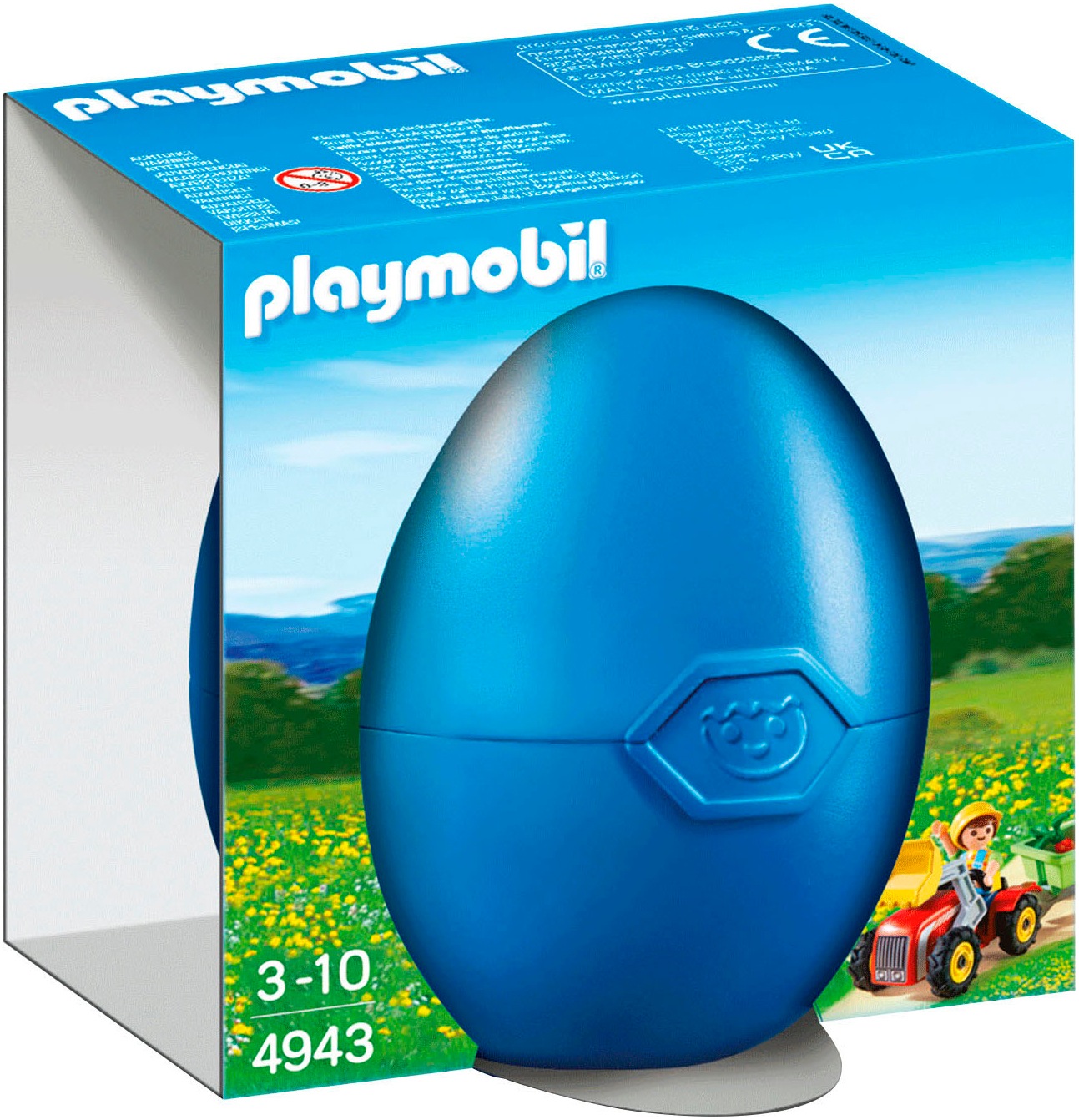 Playmobil® Konstruktions-Spielset »Junge mit Kindertraktor (4943), Playmobil«, Made in Europe