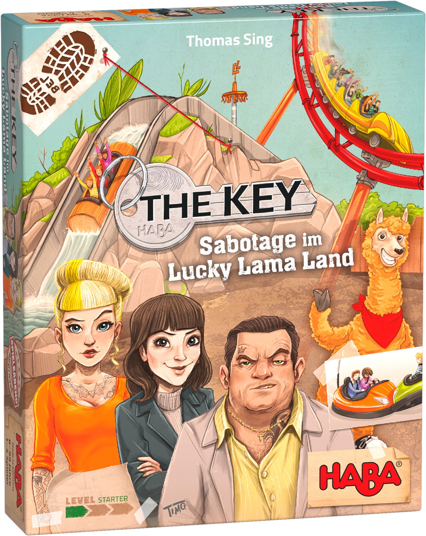Haba Spiel »The Key Sabotage im Lucky Lama Land«, Made in Germany kaufen
