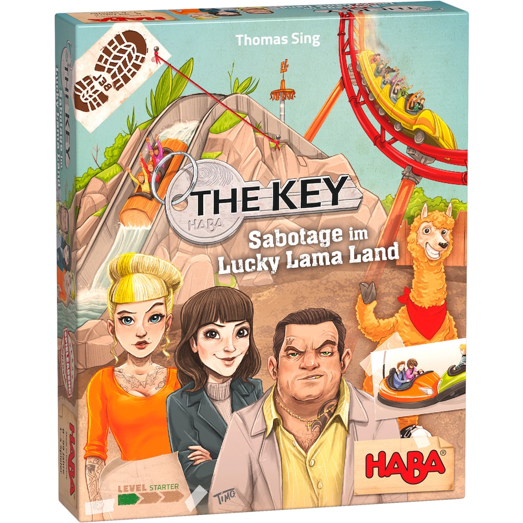 Haba Spiel »The Key Sabotage im Lucky Lama Land«